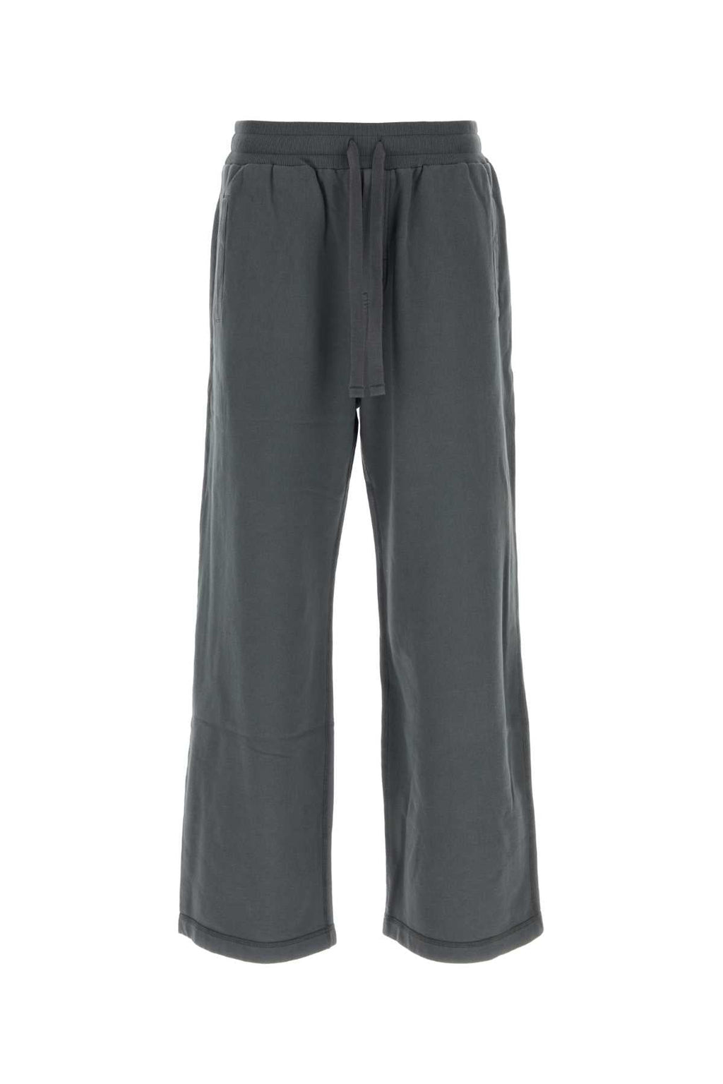 Dolce & Gabbana Men Anthracite Cotton Joggers