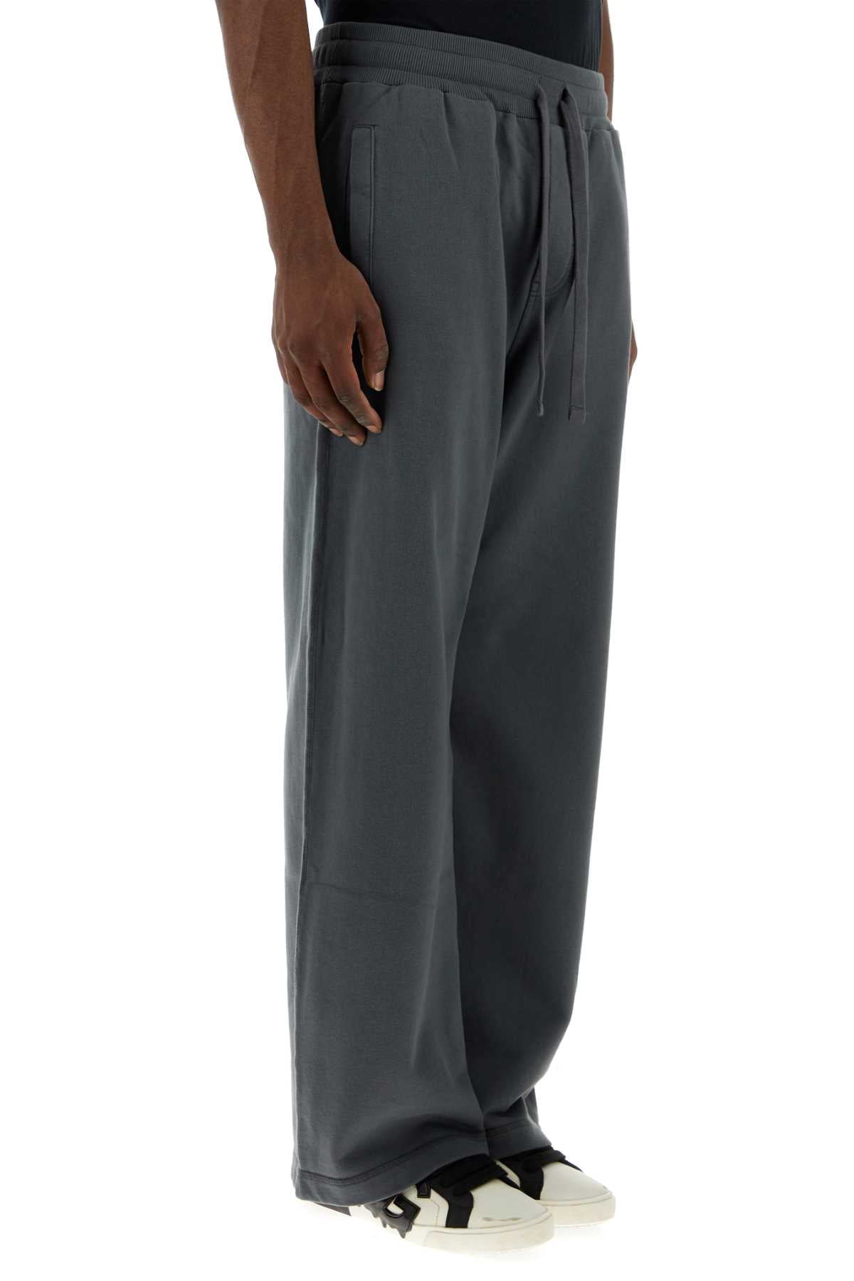 Dolce & Gabbana Men Anthracite Cotton Joggers