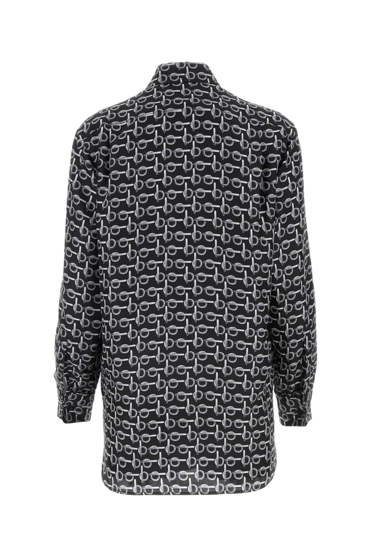 Burberry Women Printed Silk Shirt