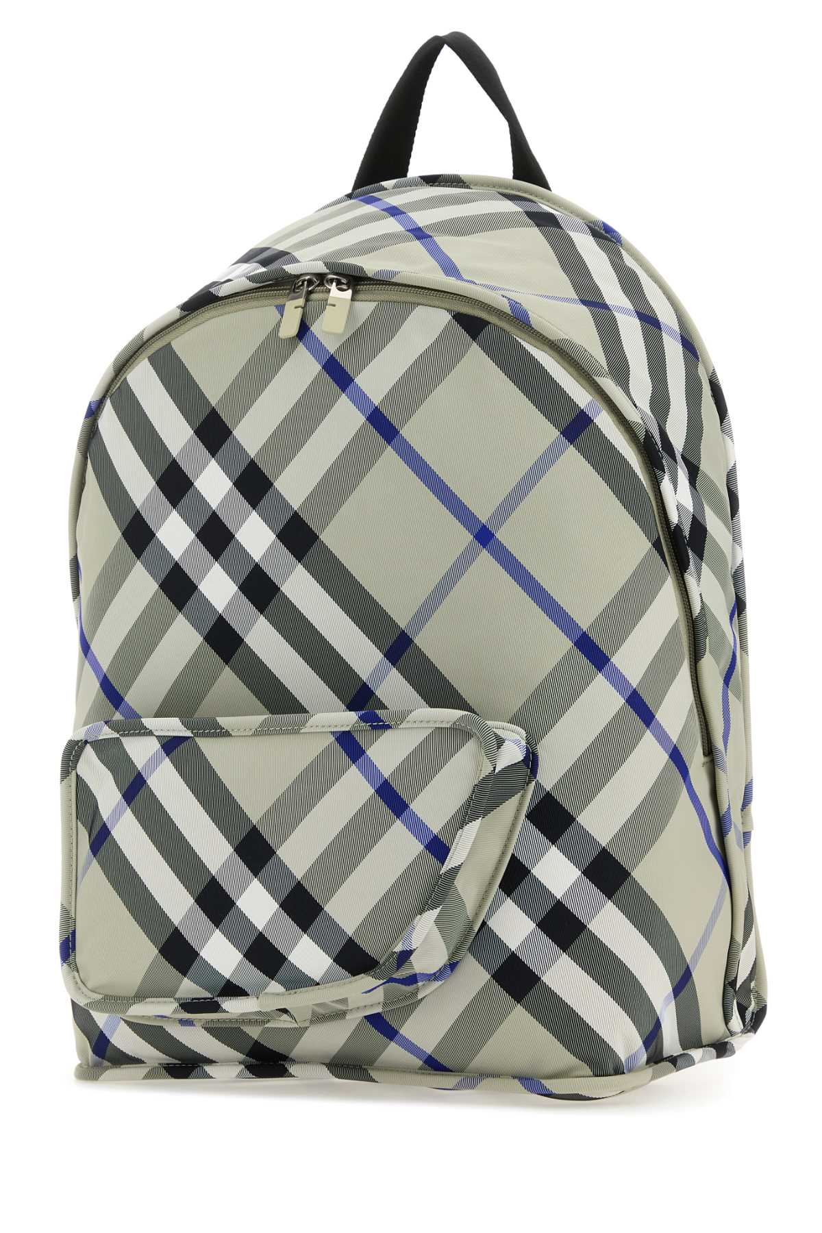Burberry Men Printed Nylon Shield Backpack