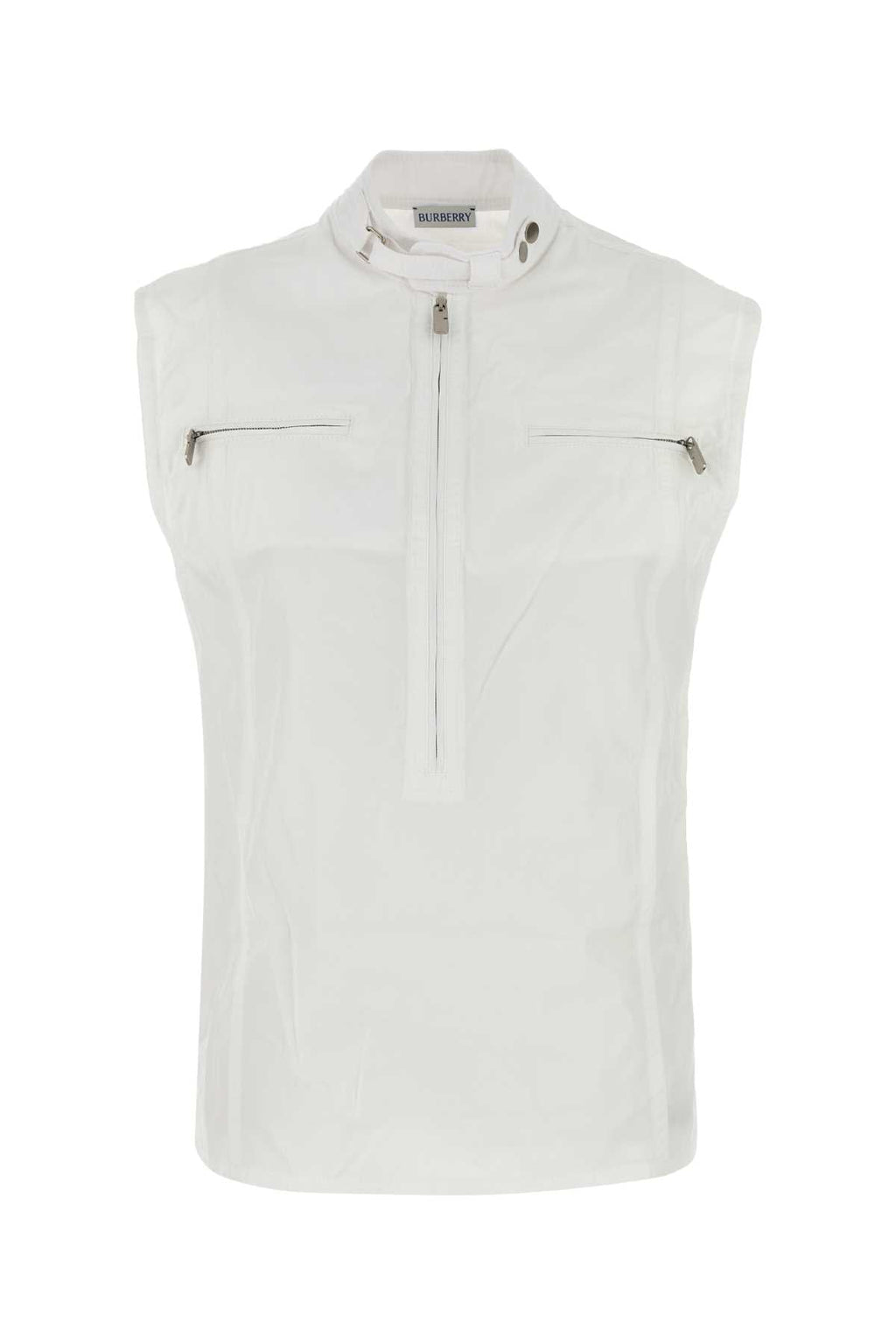 Burberry Women White Cotton Vest