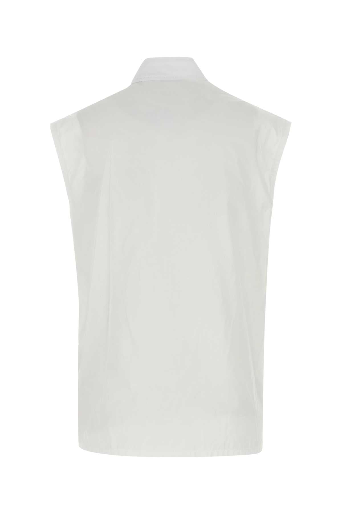 Burberry Women White Cotton Vest