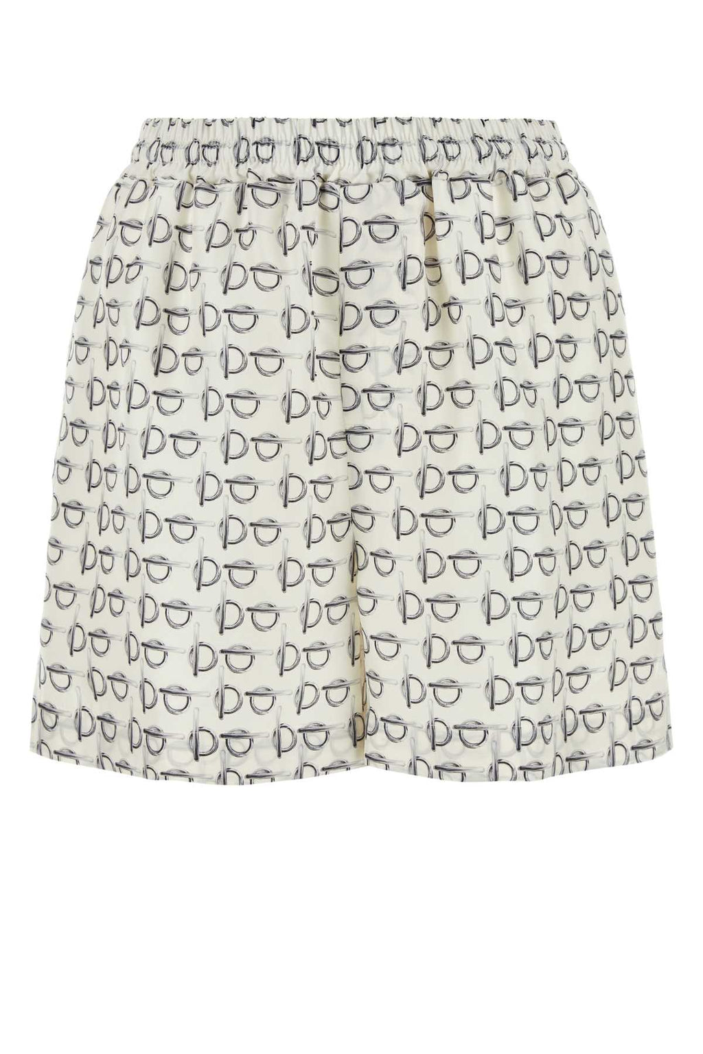Burberry Women Printed Silk Shorts