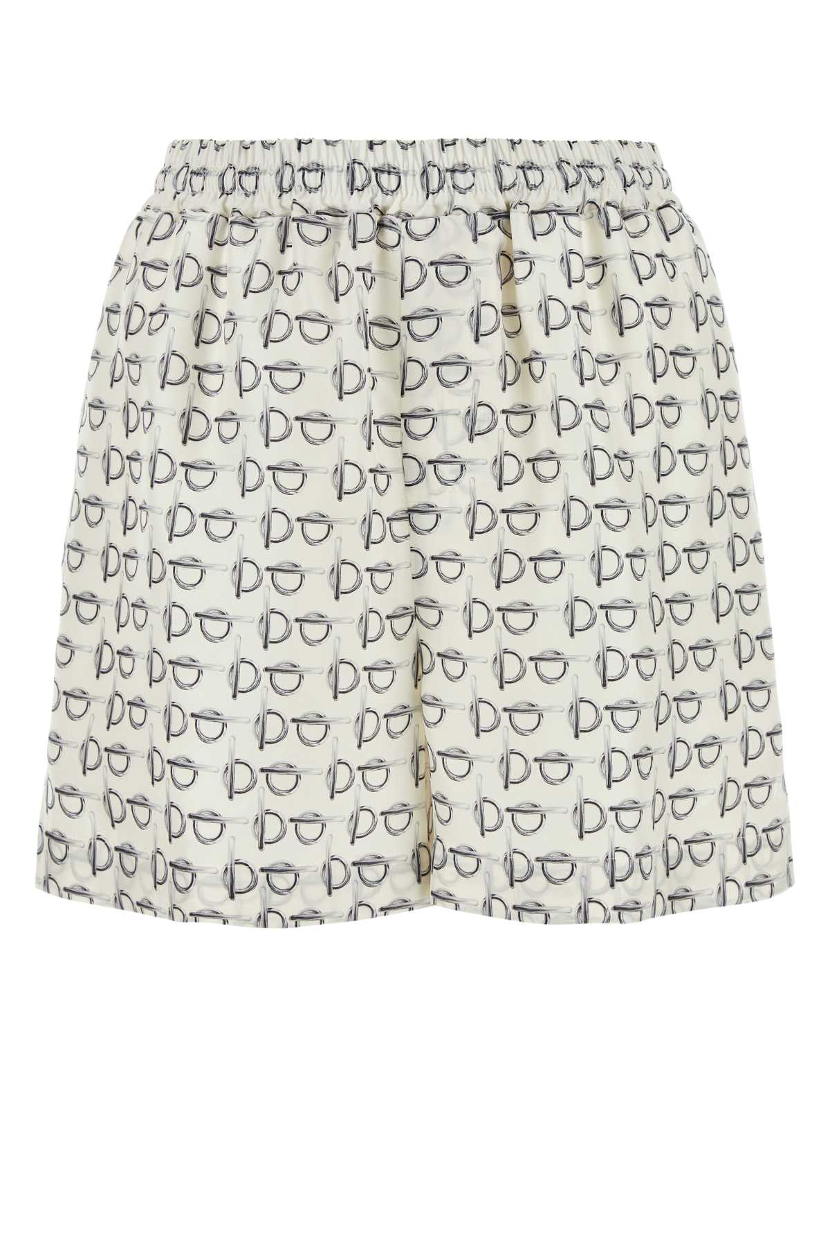 Burberry Women Printed Silk Shorts