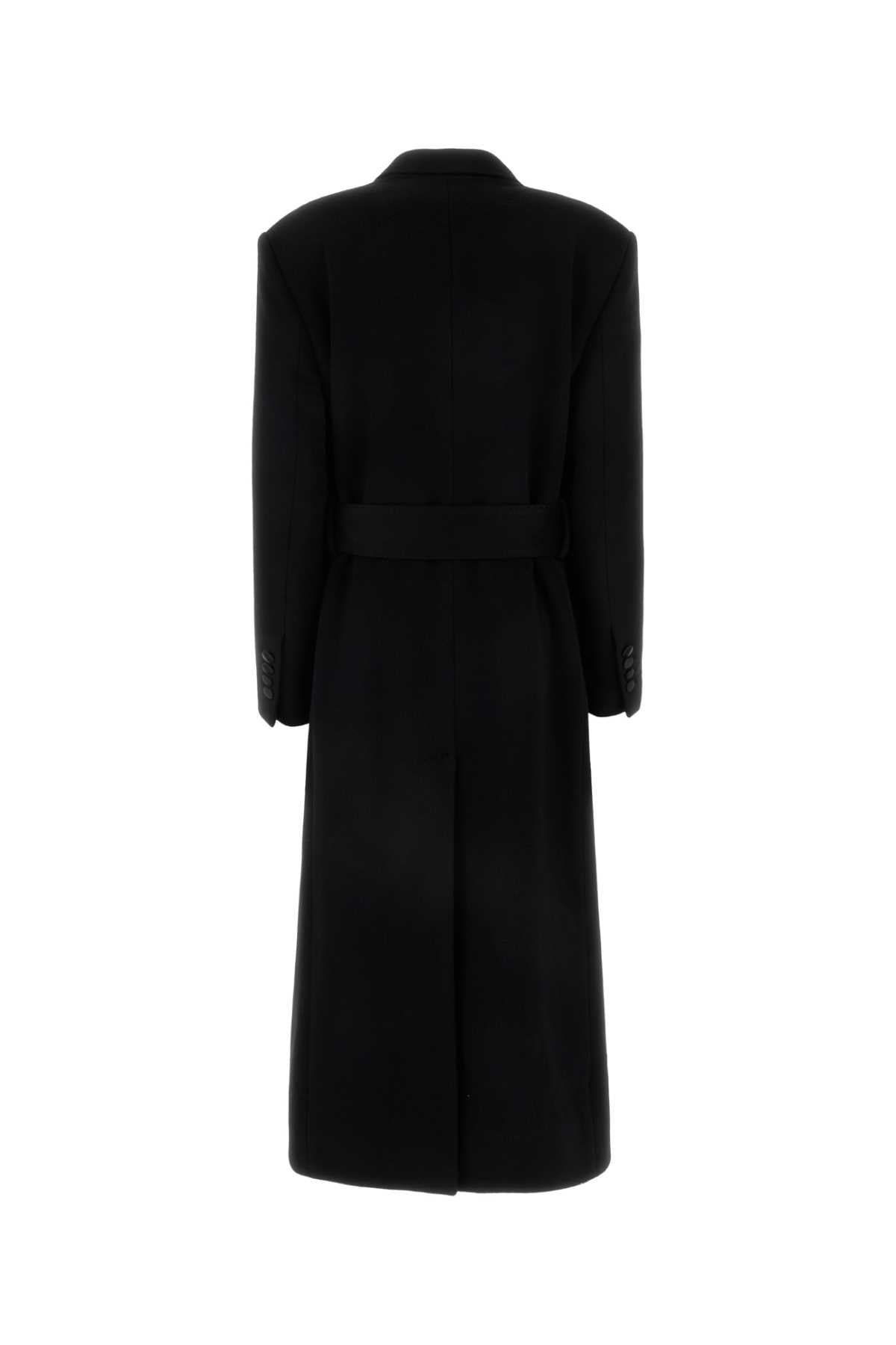 Dolce & Gabbana Women Black Cashmere Coat