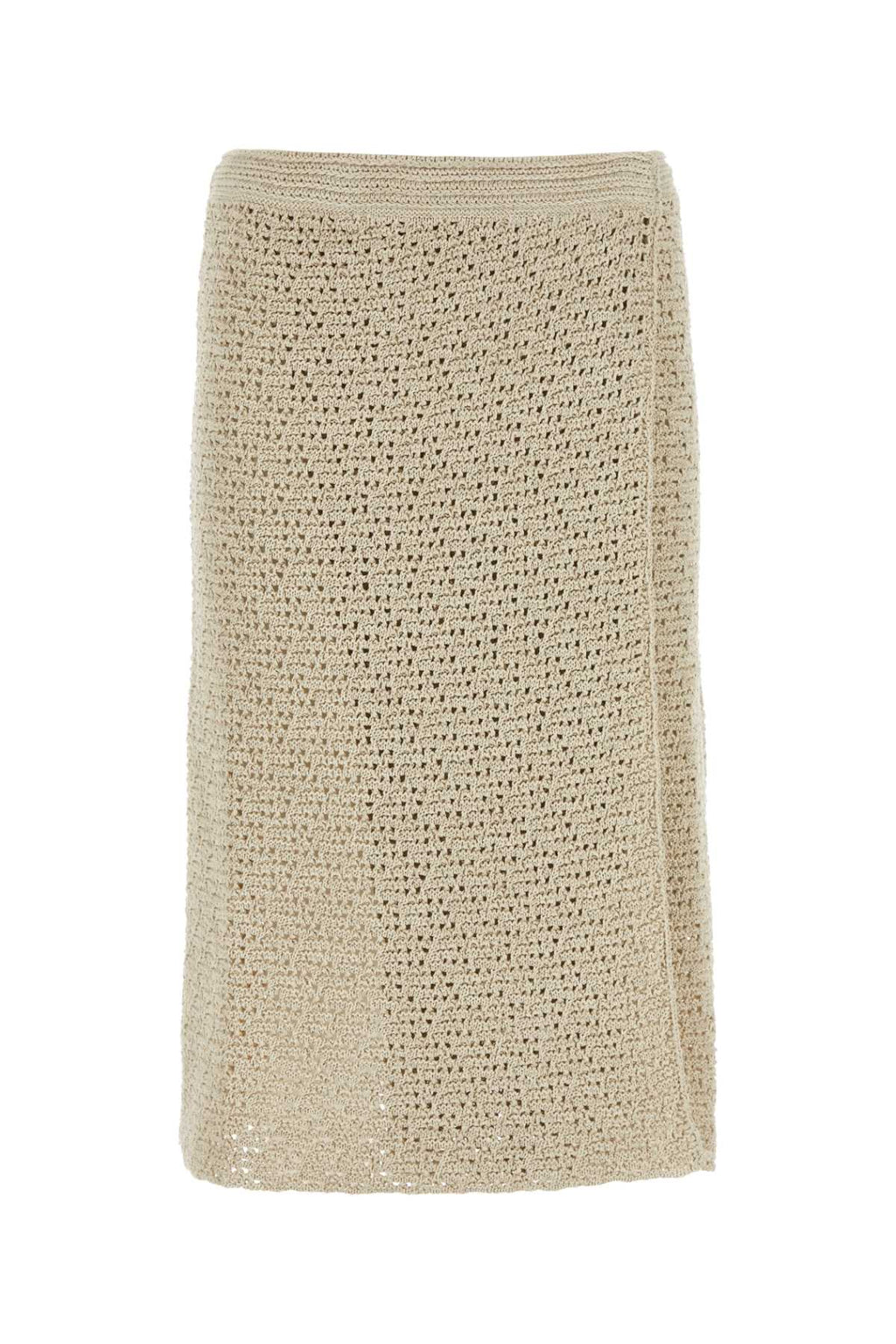 Bottega Veneta Women Sand Crochet Skirt
