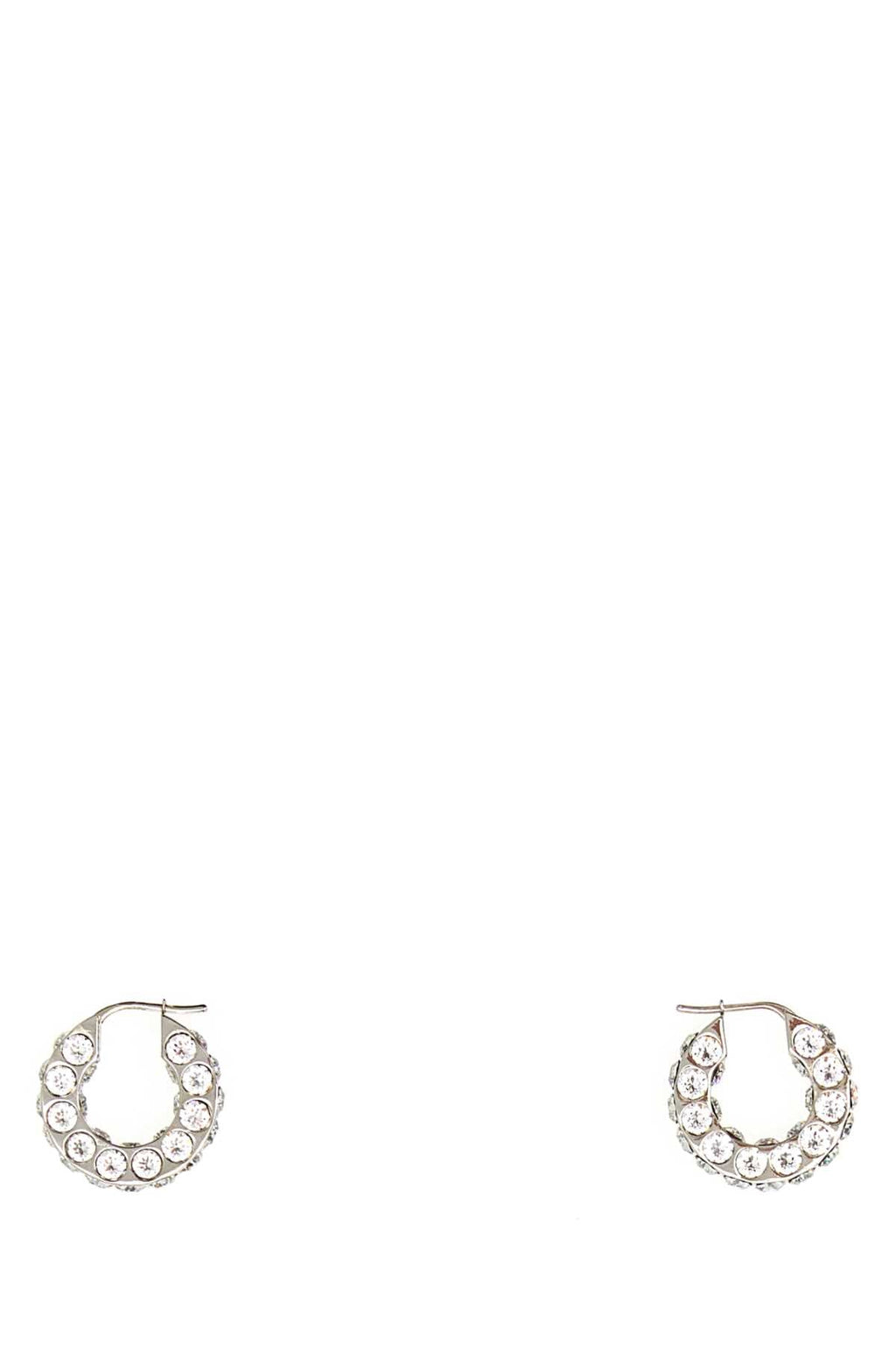 Amina Muaddi Women Embellished Metal Small Jaheel Earrings