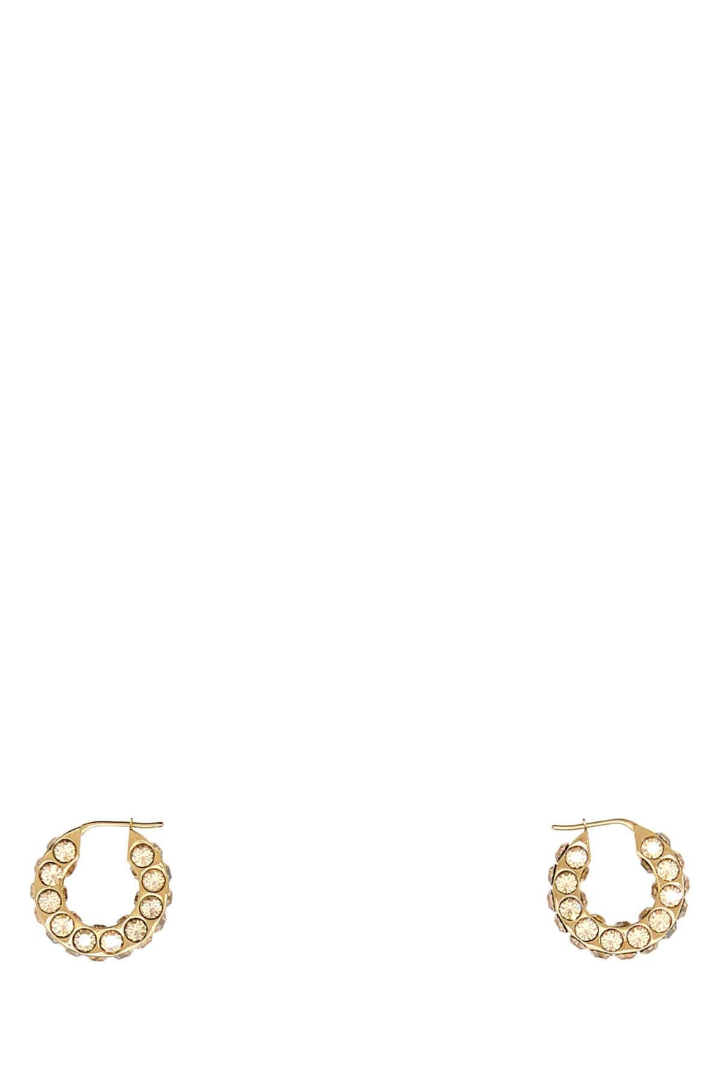Amina Muaddi Women Embellished Metal Small Jaheel Earrings