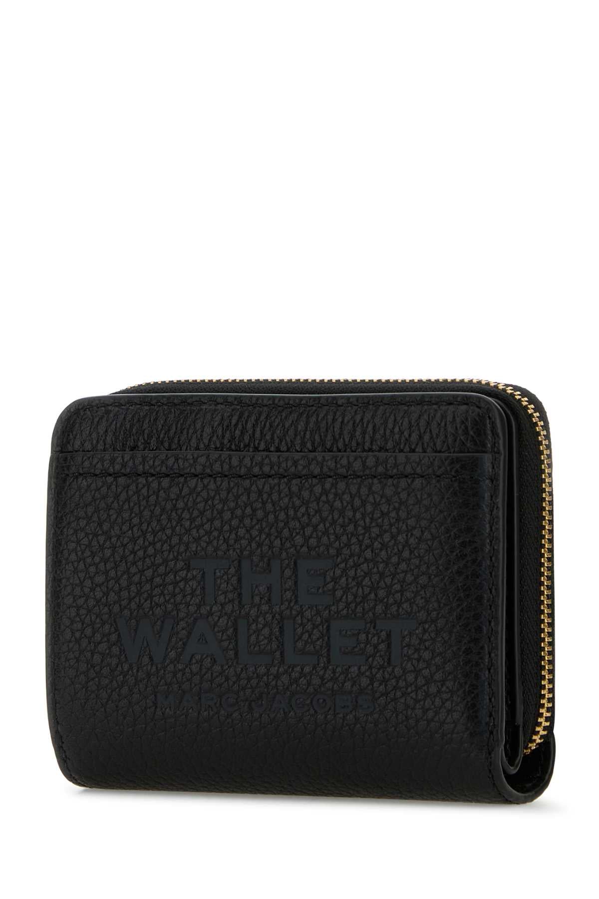 Marc Jacobs Women Black Leather Wallet