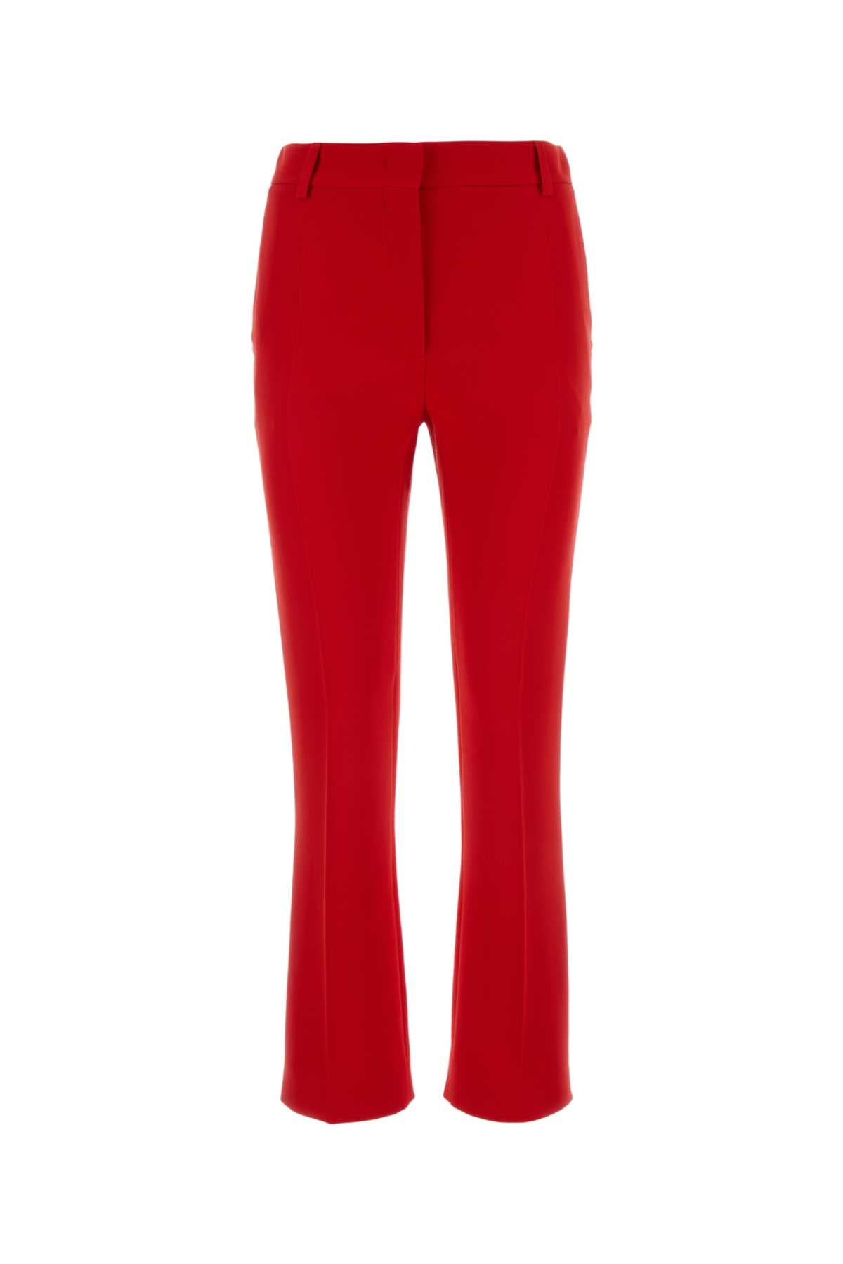 Valentino Garavani Women Red Cady Pant