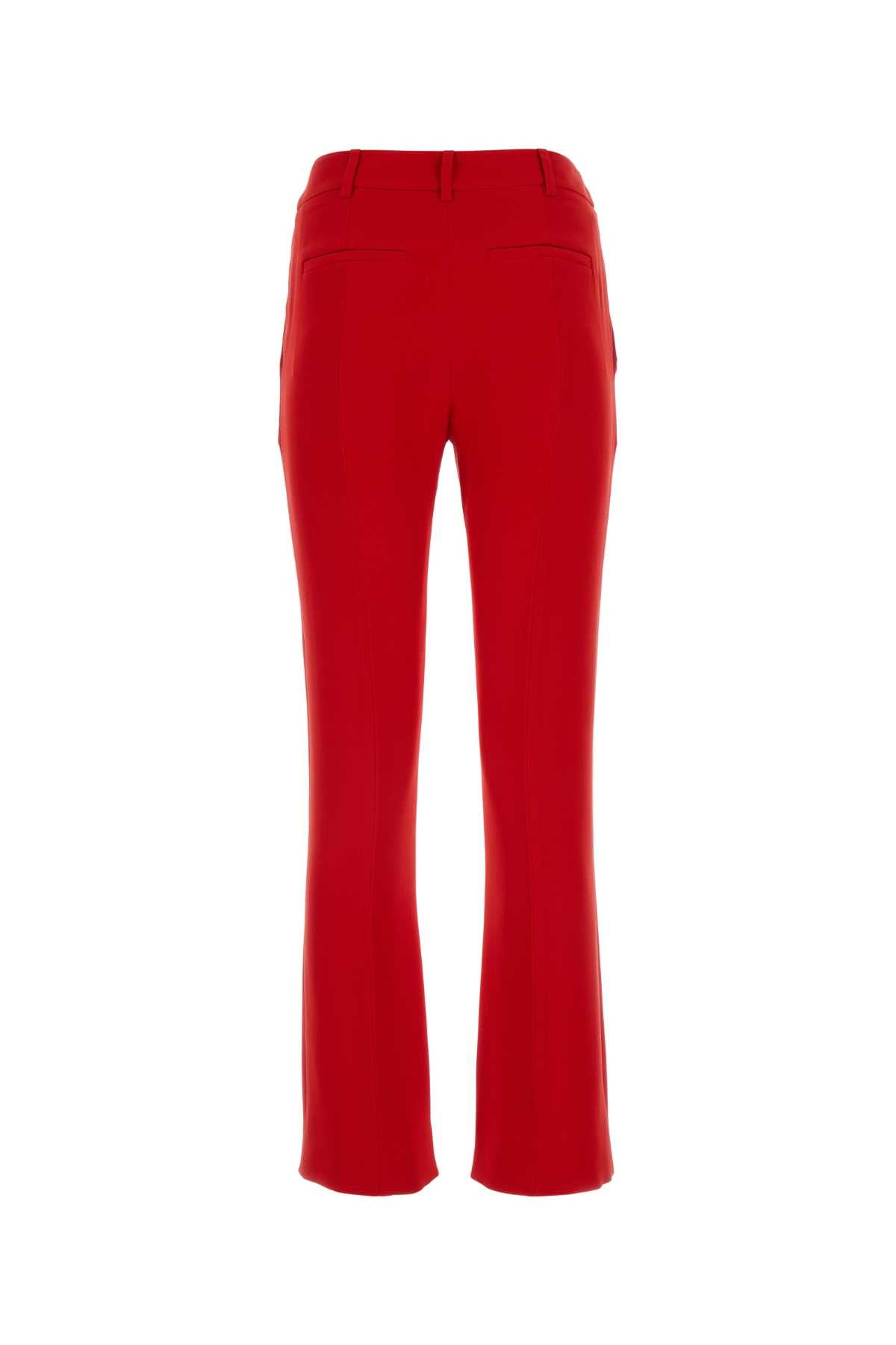 Valentino Garavani Women Red Cady Pant