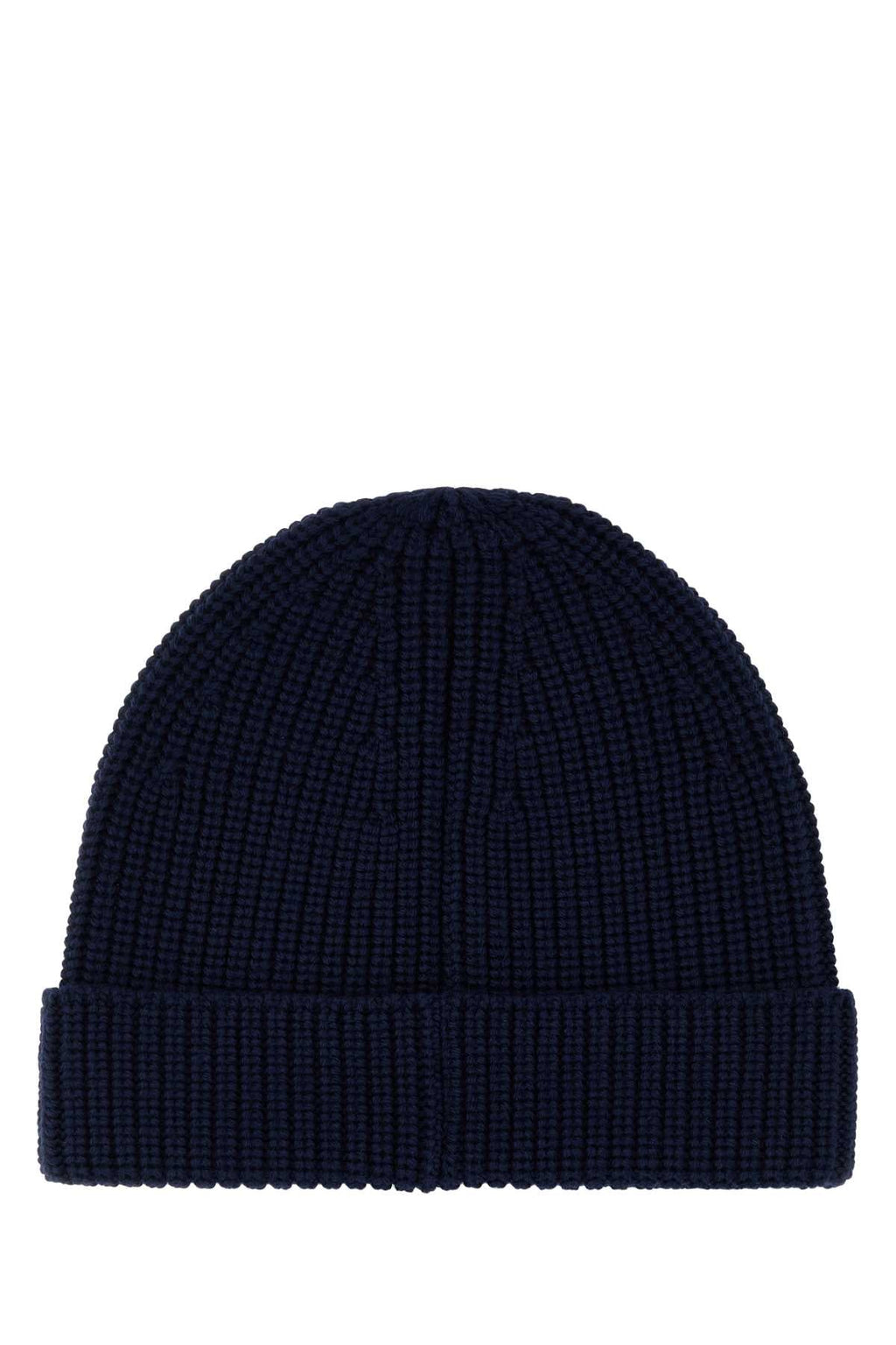 Valentino Garavani Men Midnight Blue Wool Beanie Hat