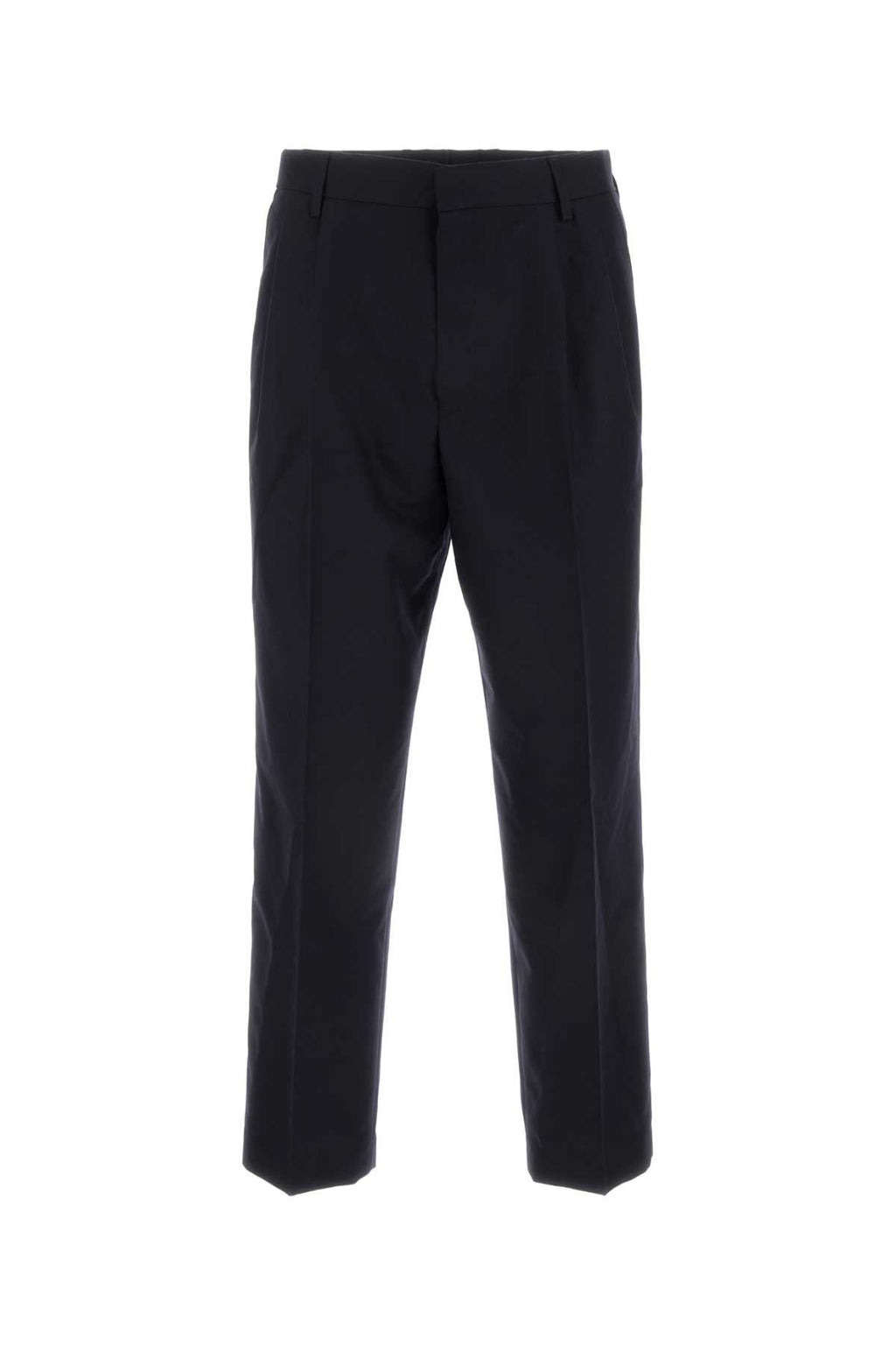 Dries Van Noten Men Midnight Blue Wool Pellow Pant