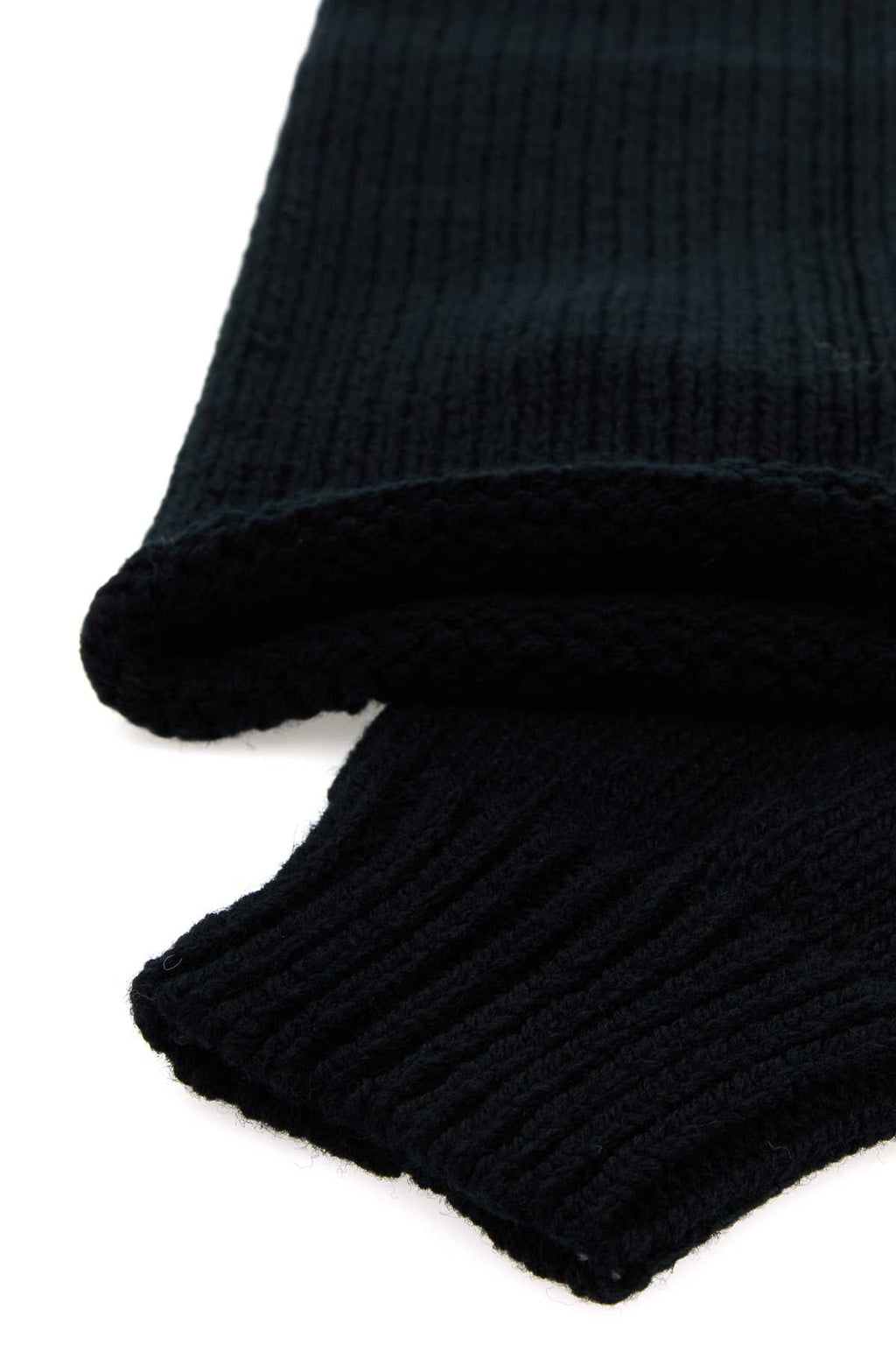 Dries Van Noten Men Black Wool Sleeves