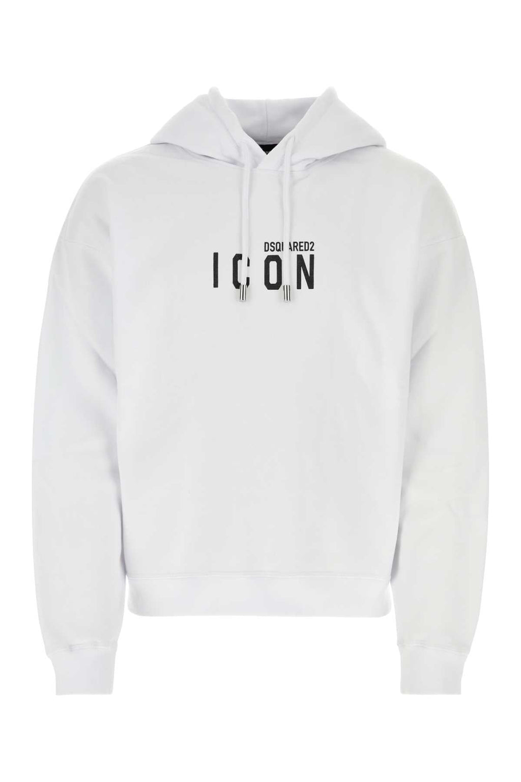 Dsquared Men White Cotton Sweatshirt