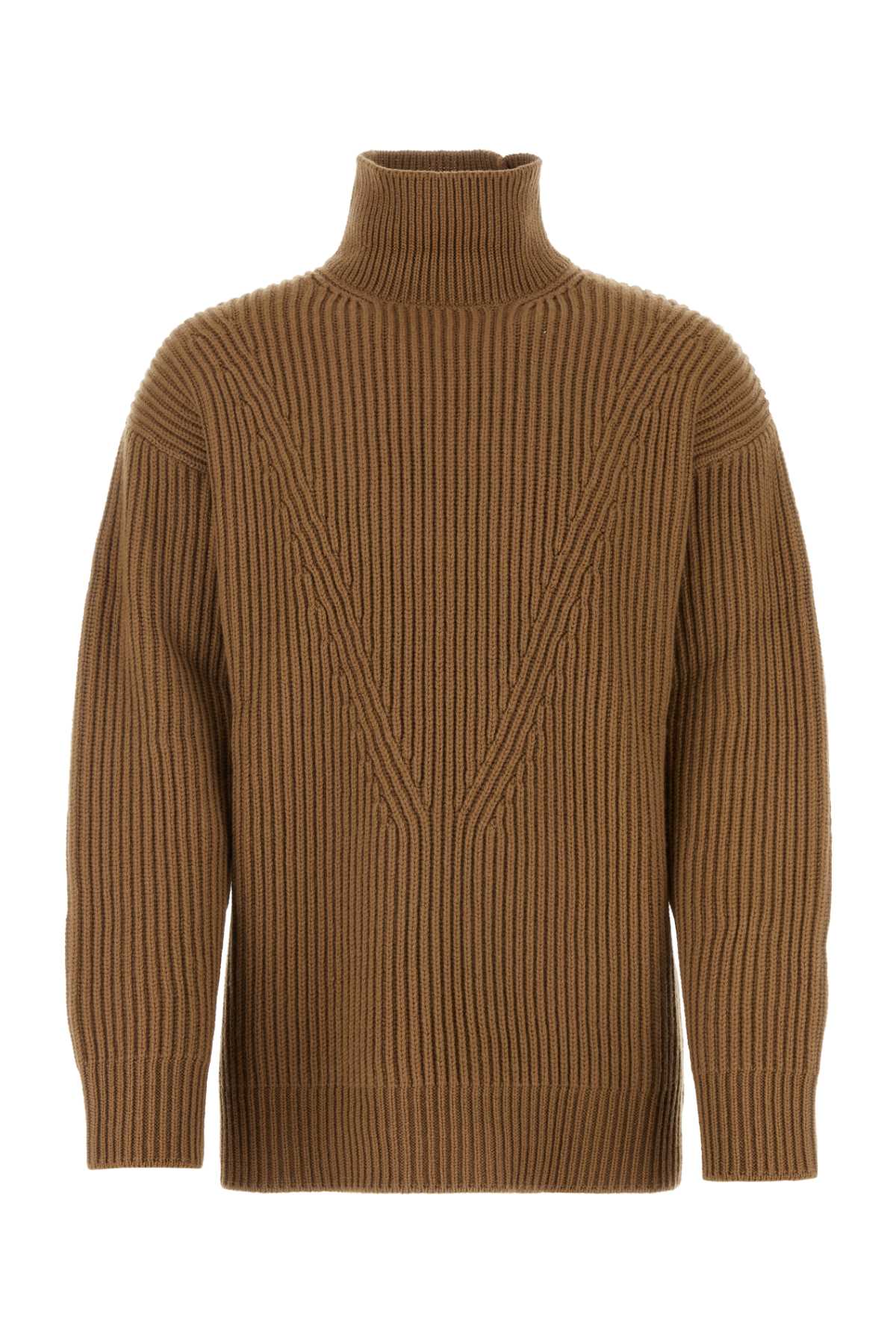 Jil Sander Men Biscuit Wool Sweater
