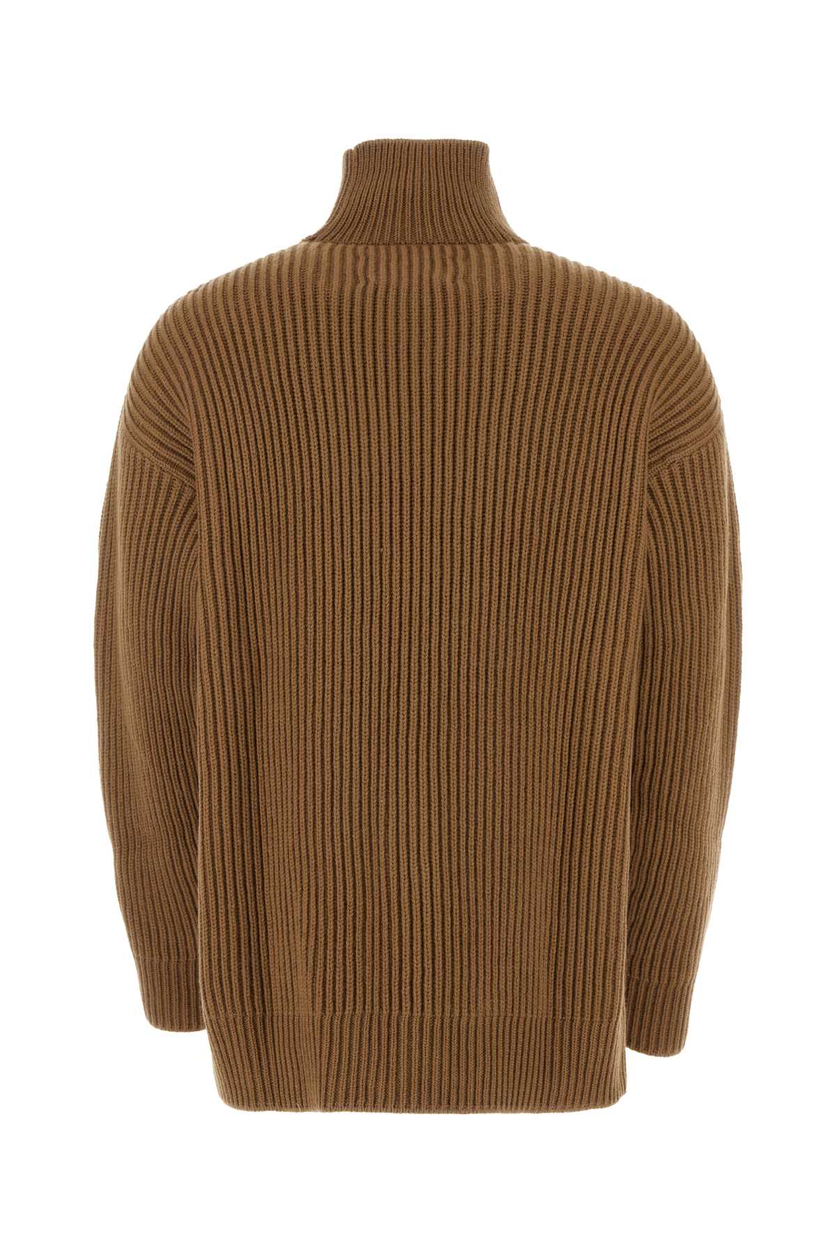 Jil Sander Men Biscuit Wool Sweater
