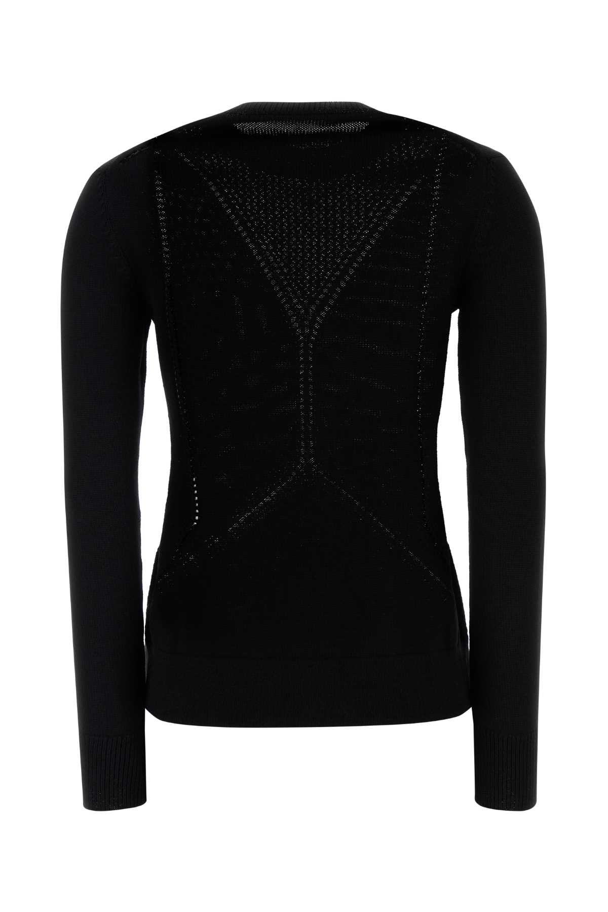 Jil Sander Women Black Wool Blend Sweater