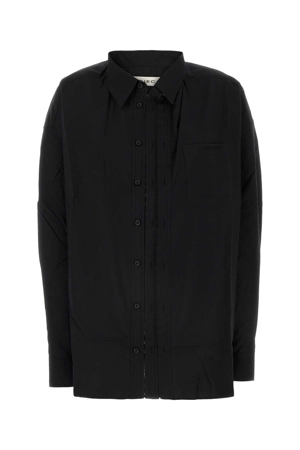 Y Project Women Black Poplin Oversize Shirt