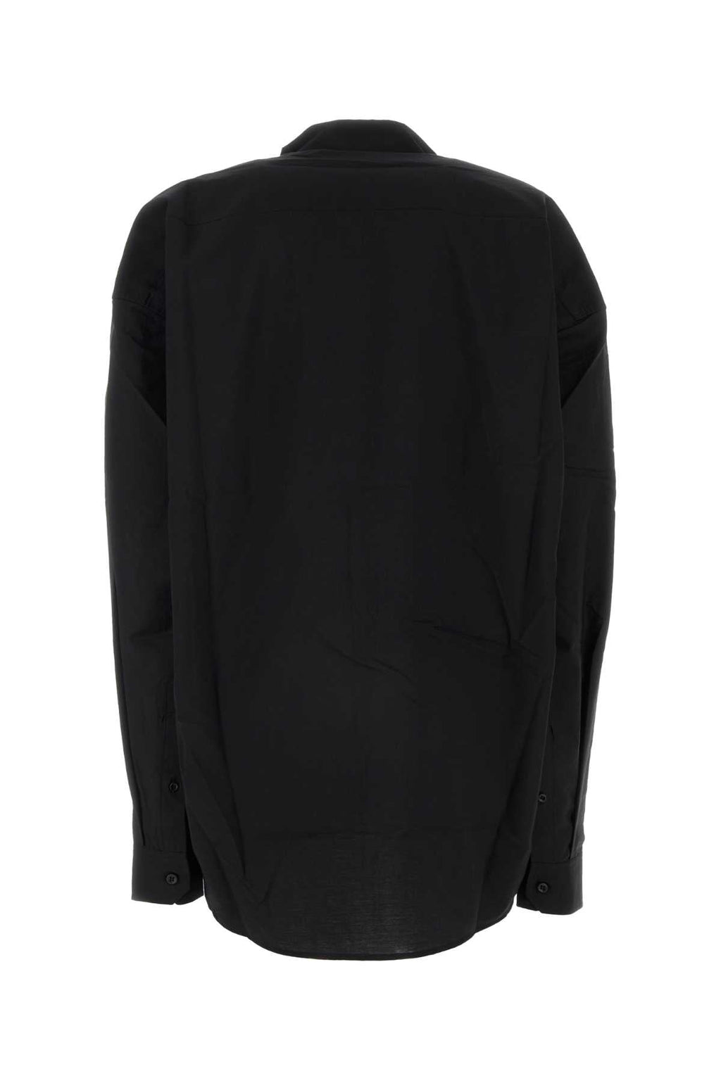 Y Project Women Black Poplin Oversize Shirt
