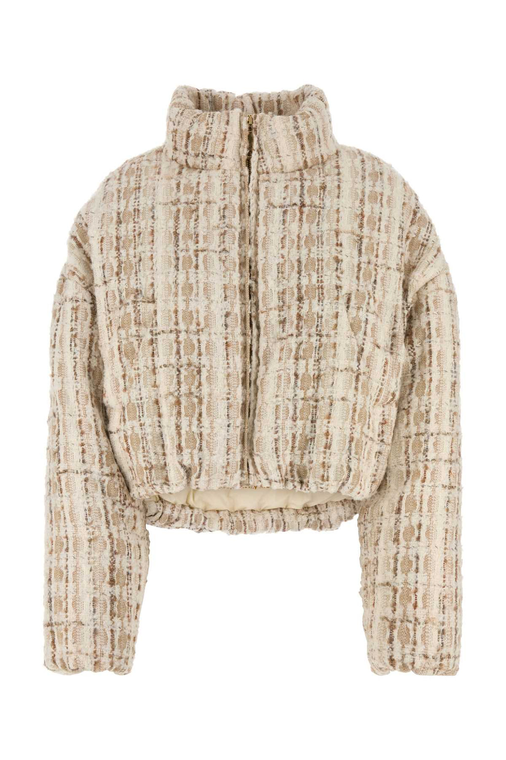 Khrisjoy Women Embroidered Tweed Down Jacket