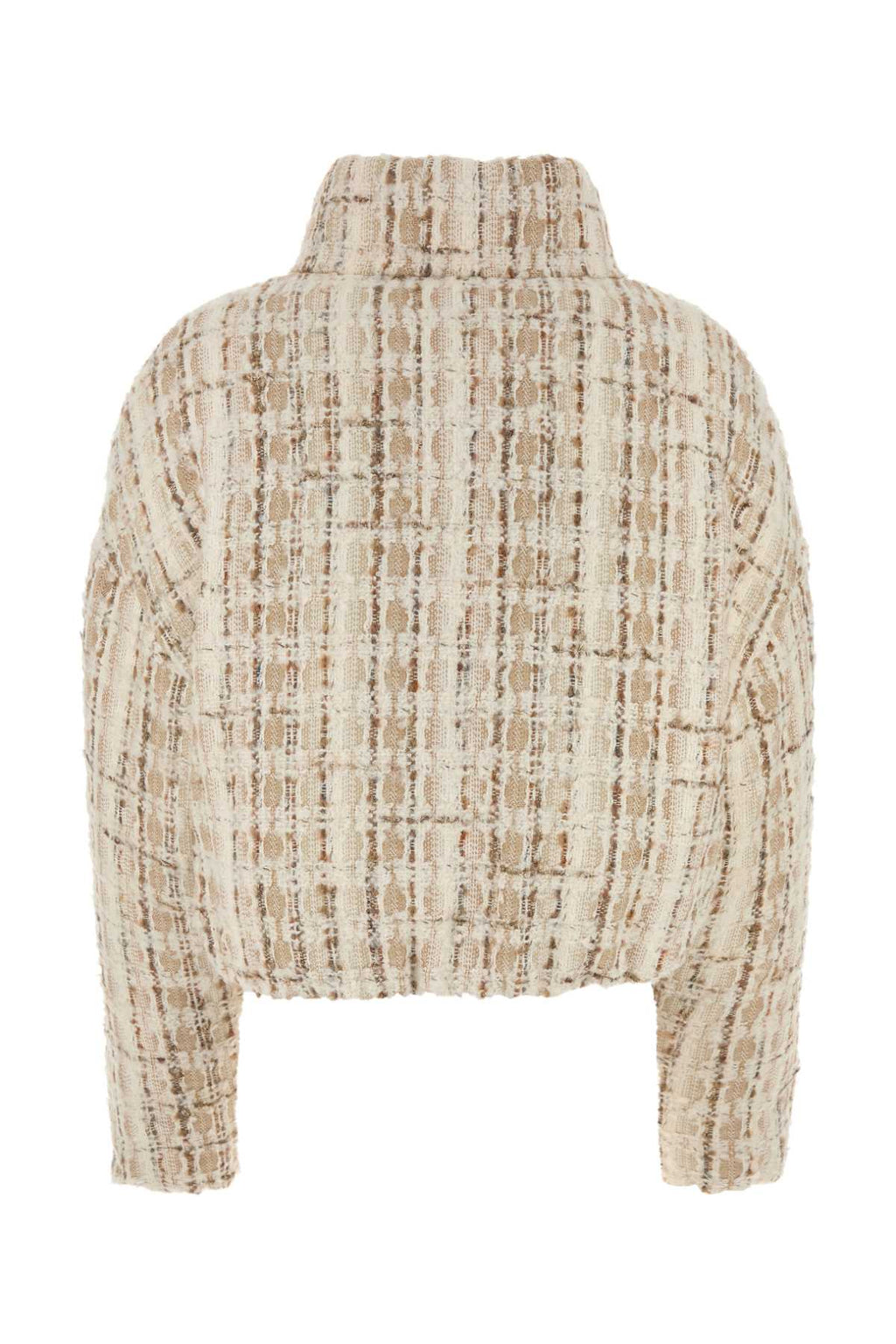 Khrisjoy Women Embroidered Tweed Down Jacket