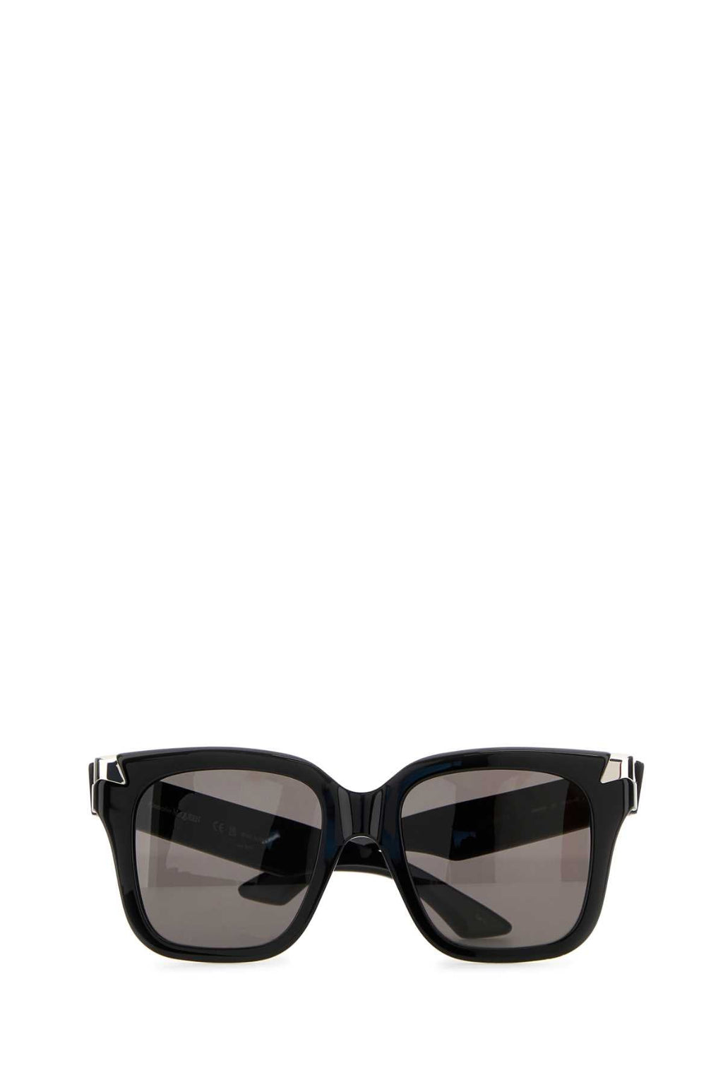 Alexander Mcqueen Women Black Acetate Punk Rivet Sunglasses
