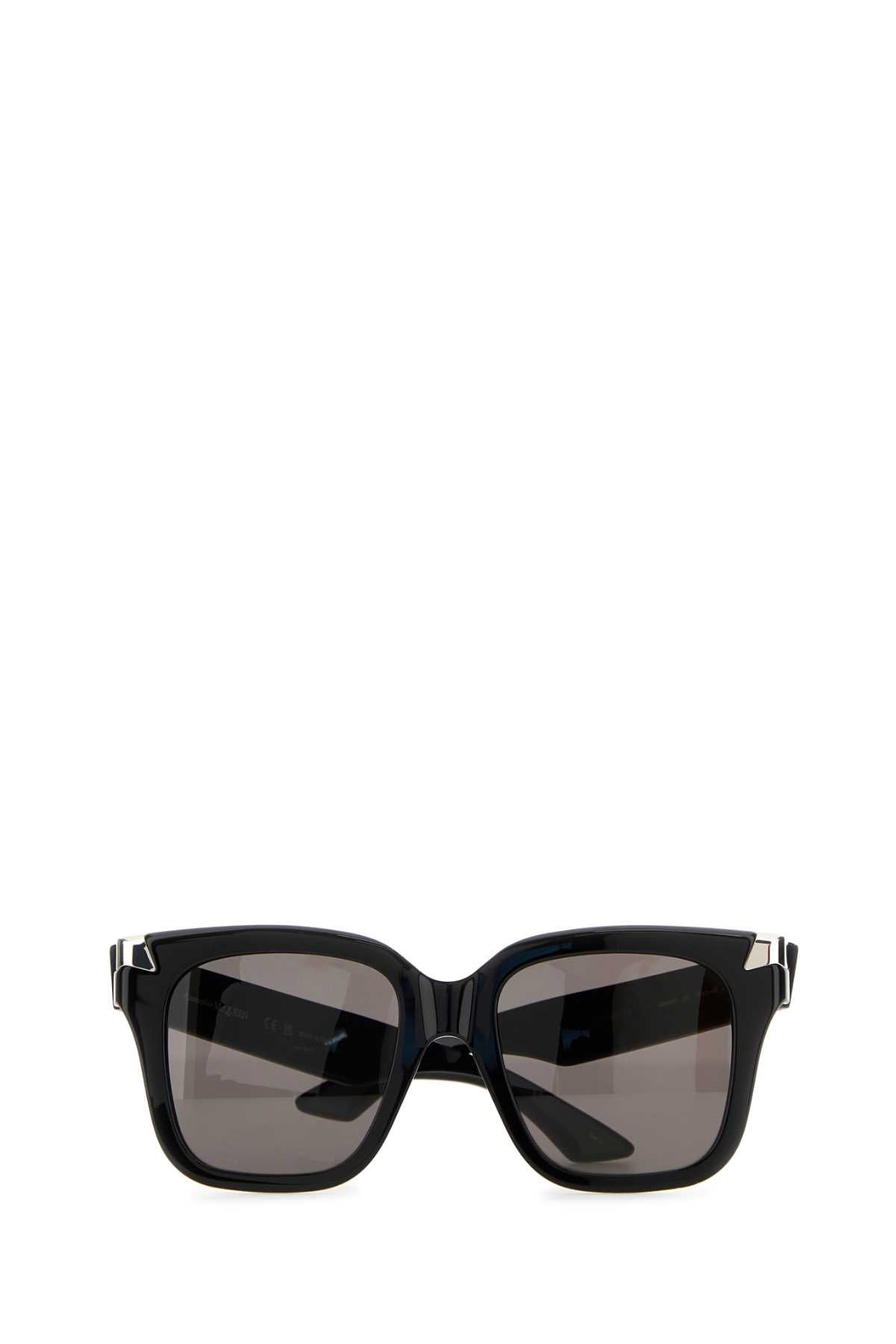 Alexander Mcqueen Women Black Acetate Punk Rivet Sunglasses