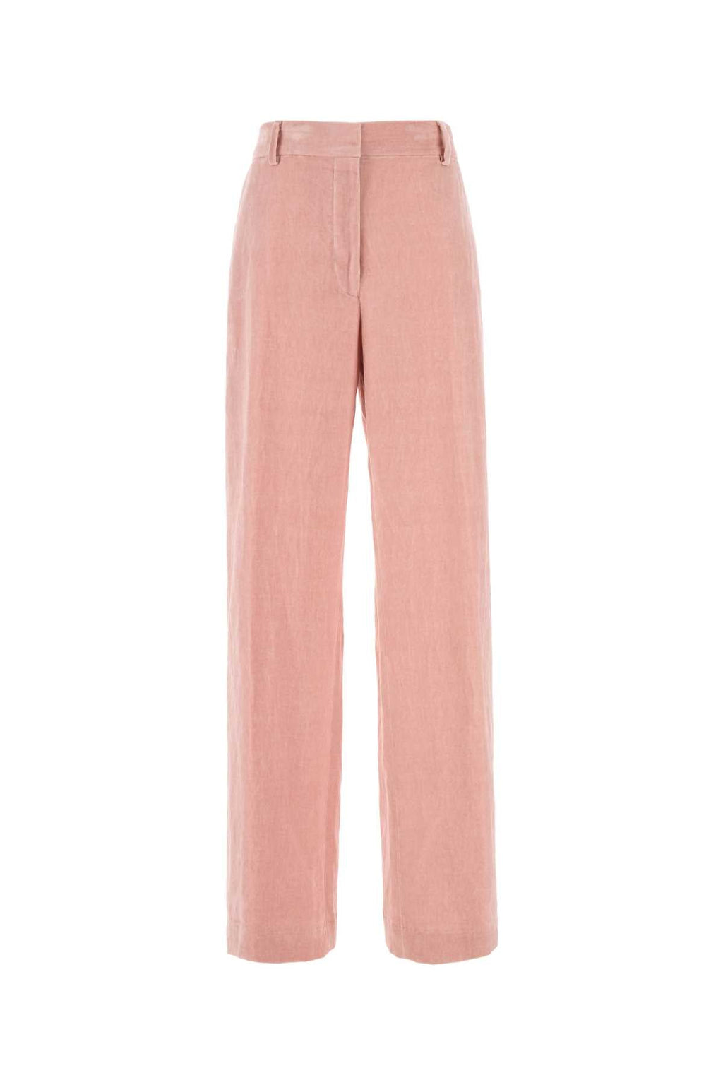 Dries Van Noten Women Pink Velvet Pixy Pant