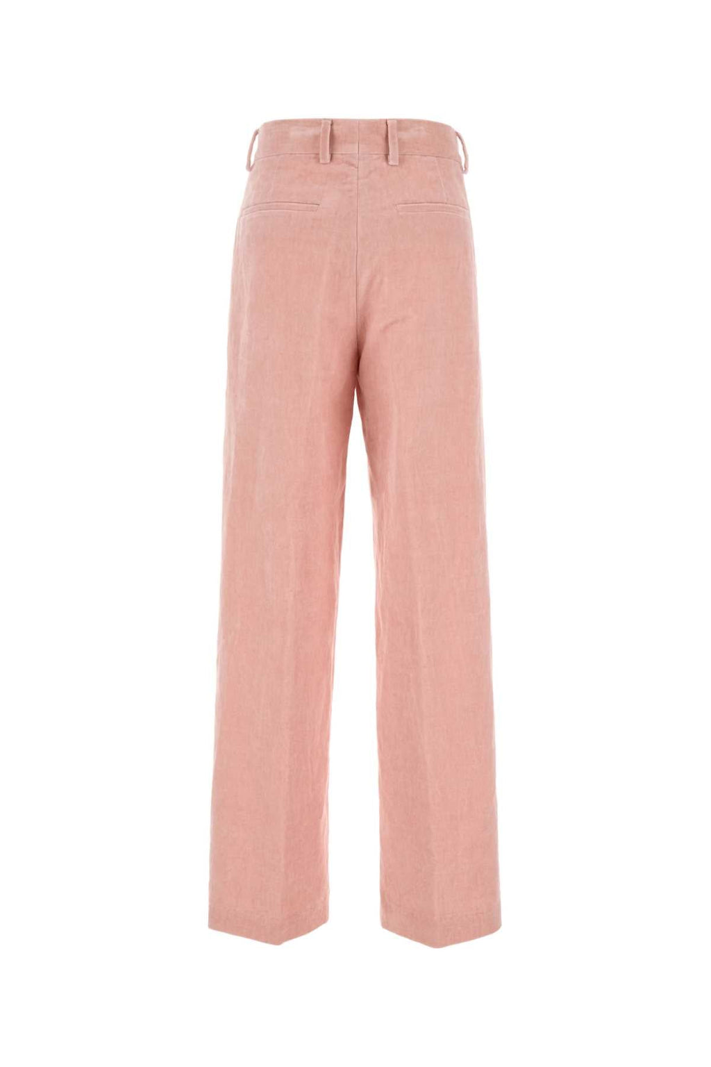 Dries Van Noten Women Pink Velvet Pixy Pant