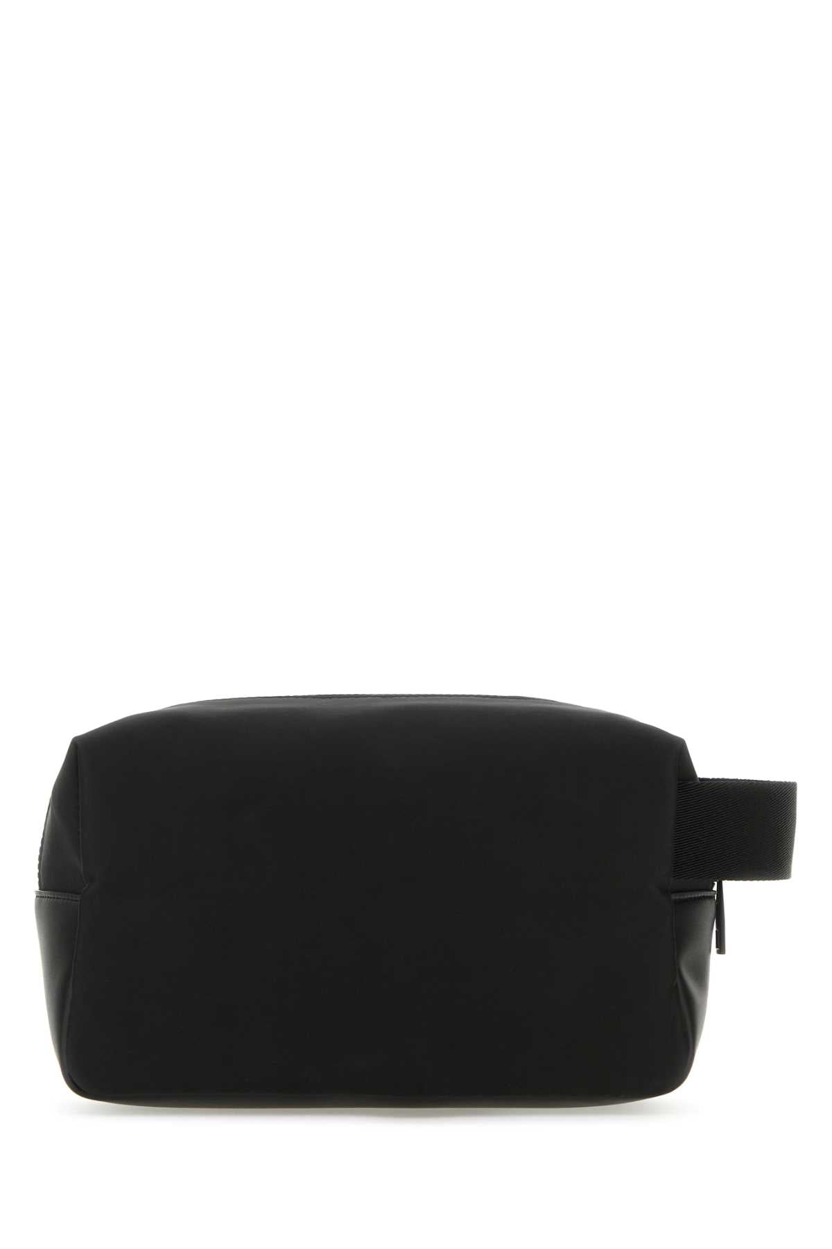 Alexander Mcqueen Men Black Fabric Mcqueen Graffiti Beauty Case