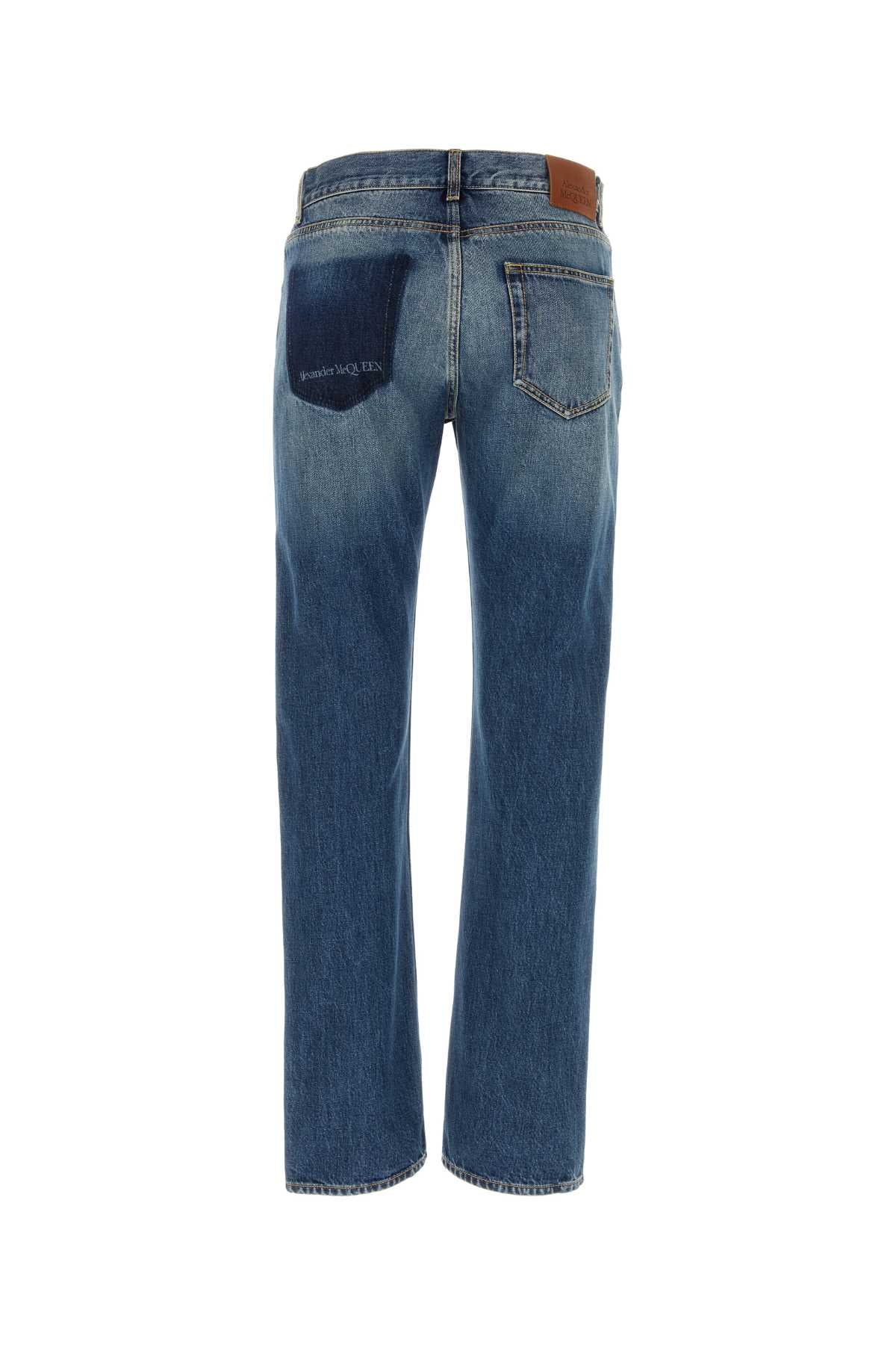 Alexander Mcqueen Men Denim Jeans