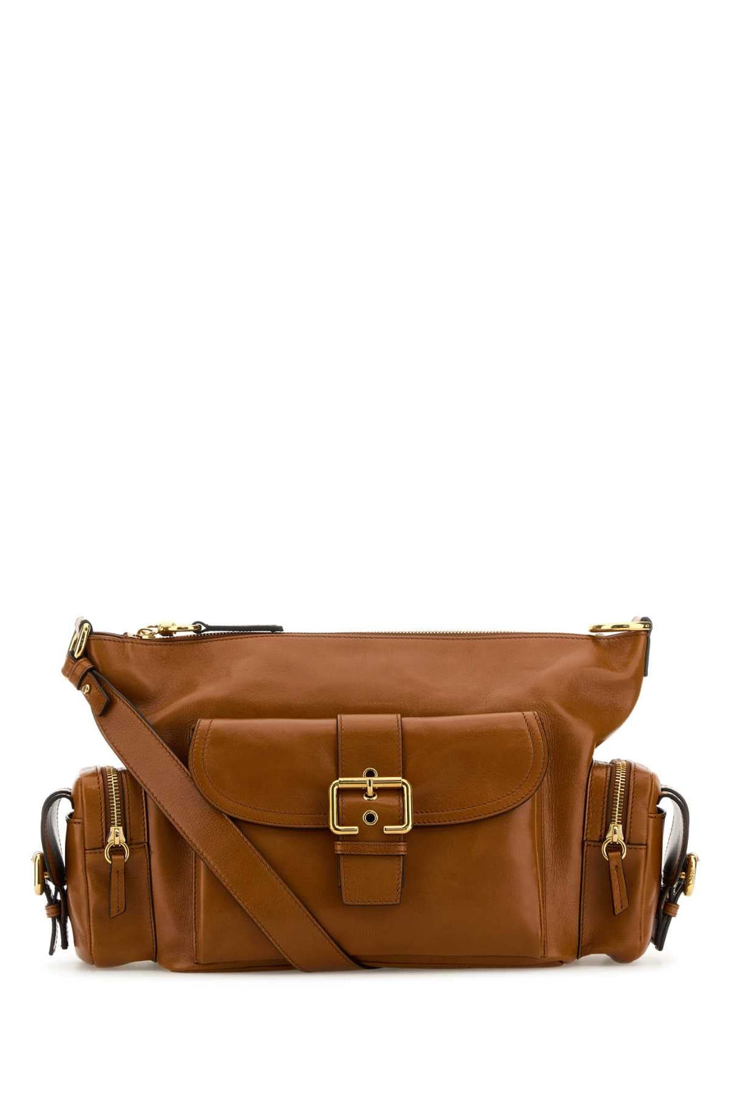 Chloe Women Caramel Leather Camera Bag Handbag