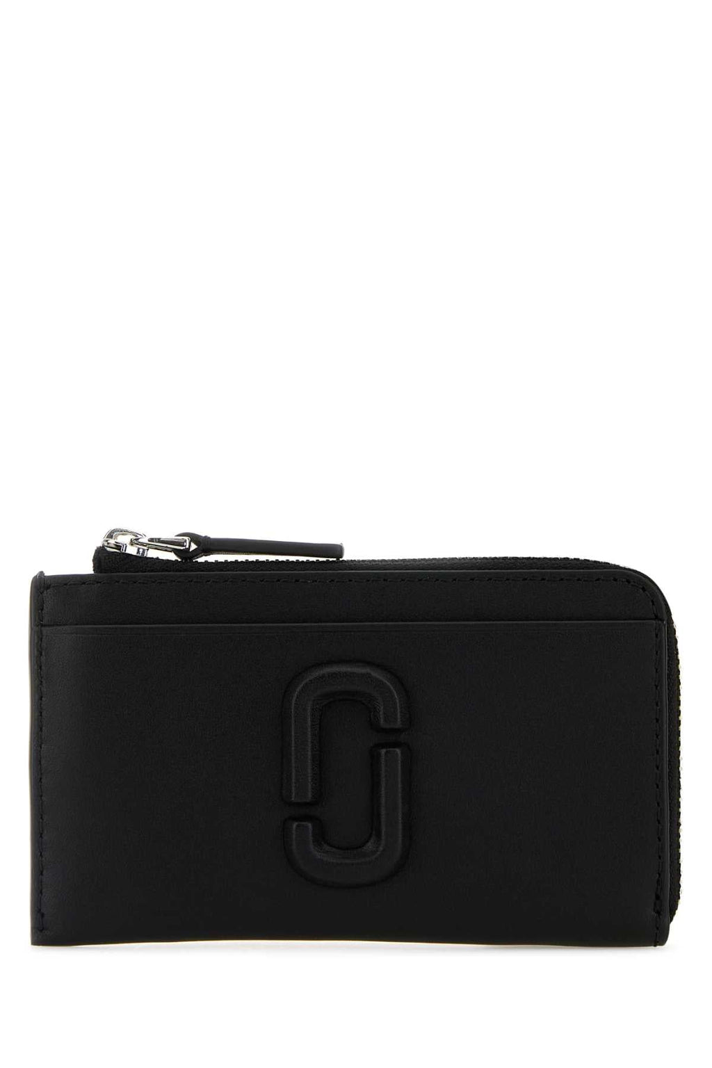 Marc Jacobs Women Black Leather Card Holder