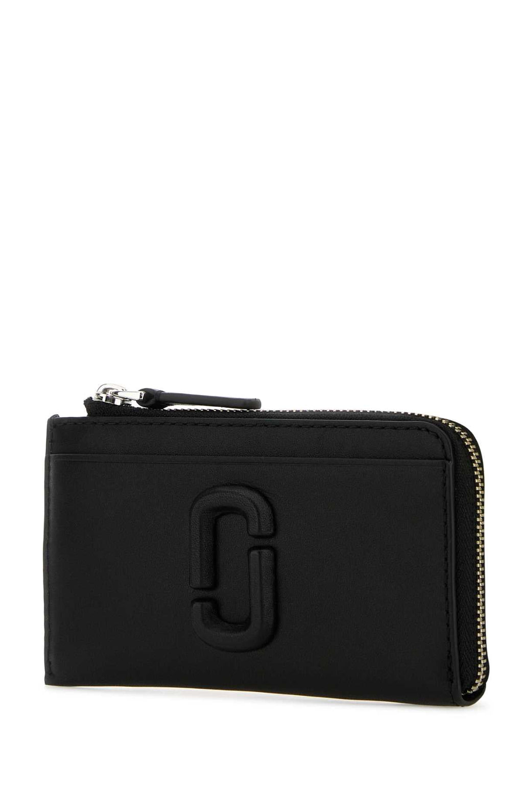 Marc Jacobs Women Black Leather Card Holder