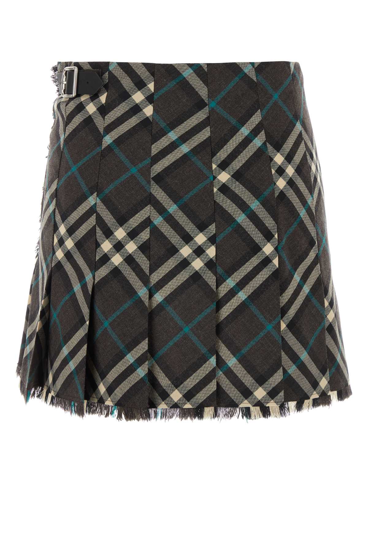 Burberry Women Embroidered Polyester Blend Mini Skirt