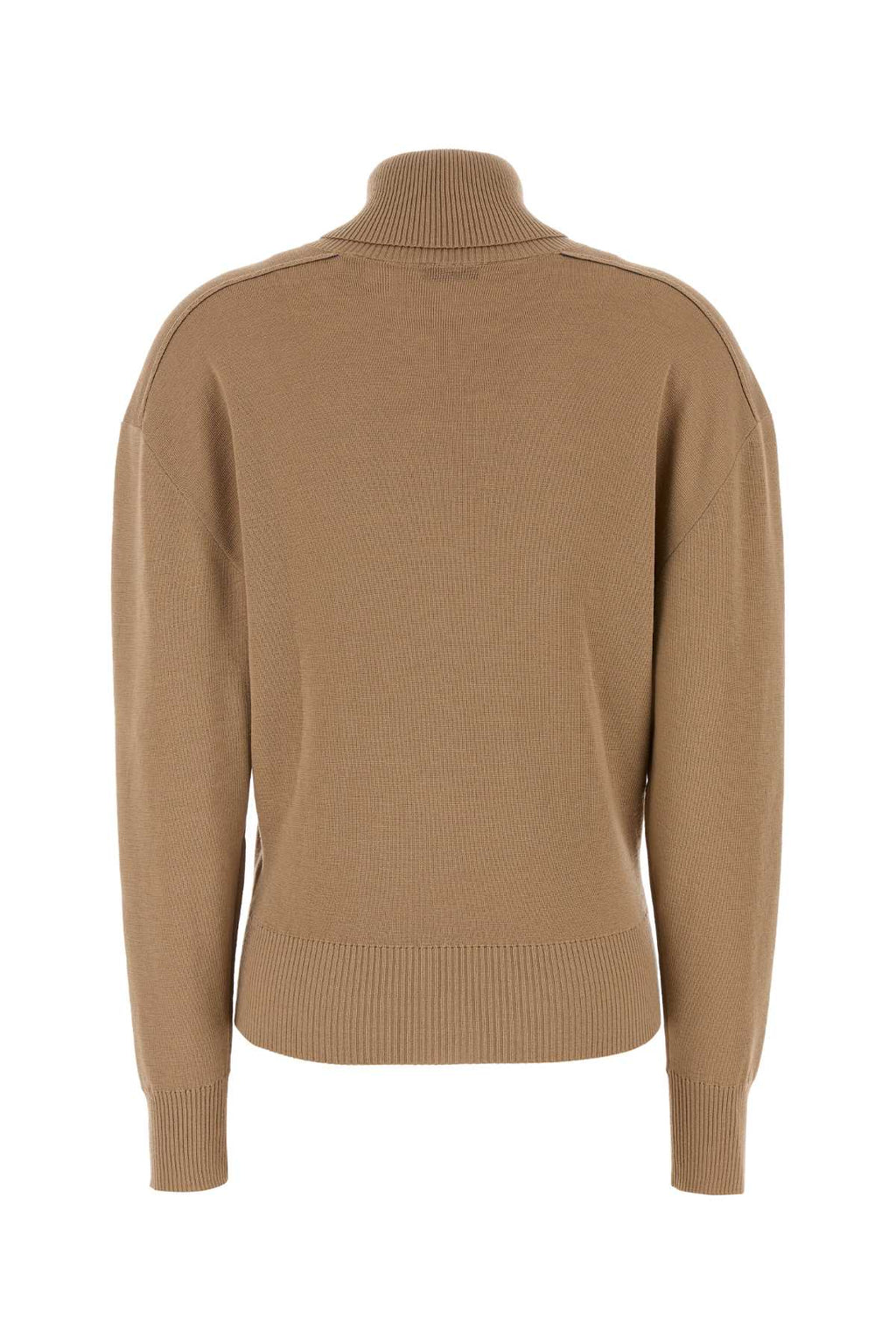 Burberry Women Camel Wool Sweater