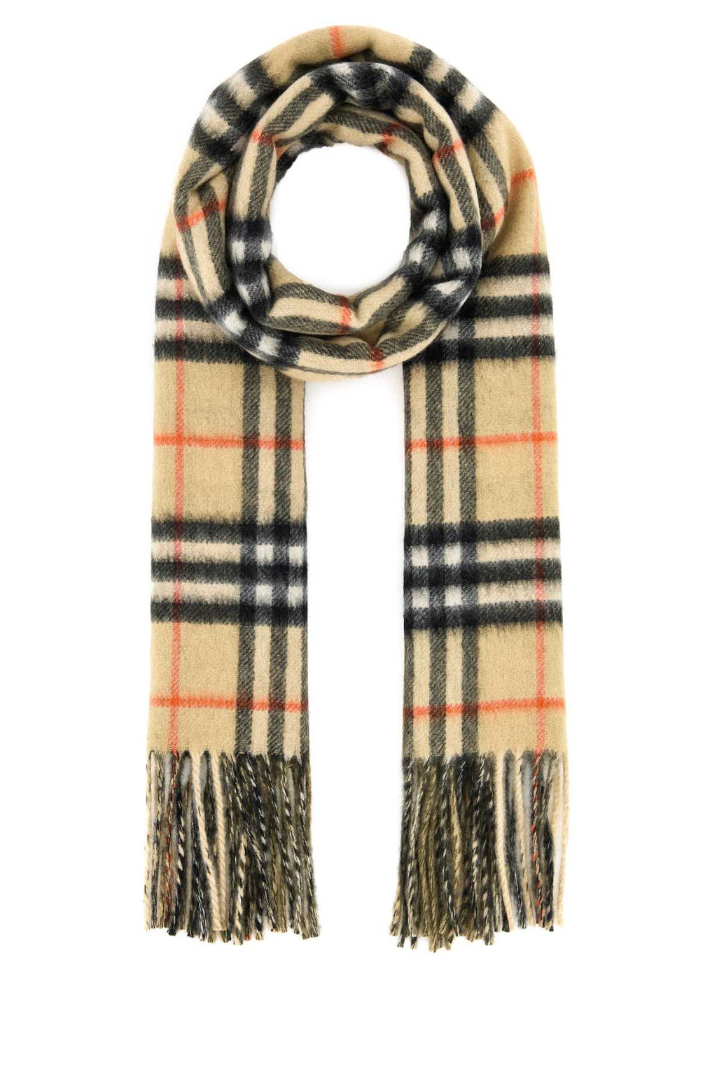 Burberry Unisex Embroidered Cashmere Scarf