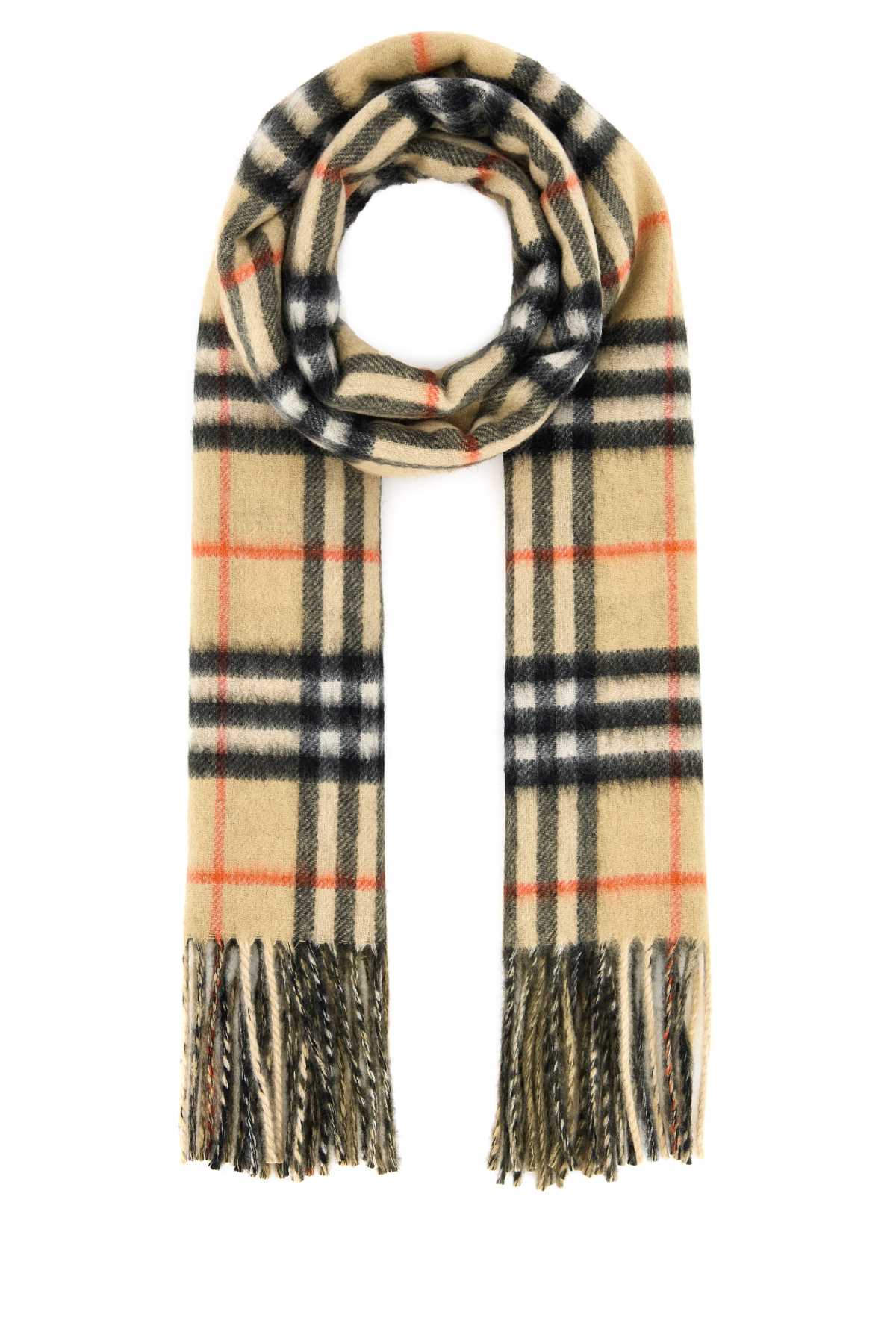 Burberry Unisex Embroidered Cashmere Scarf