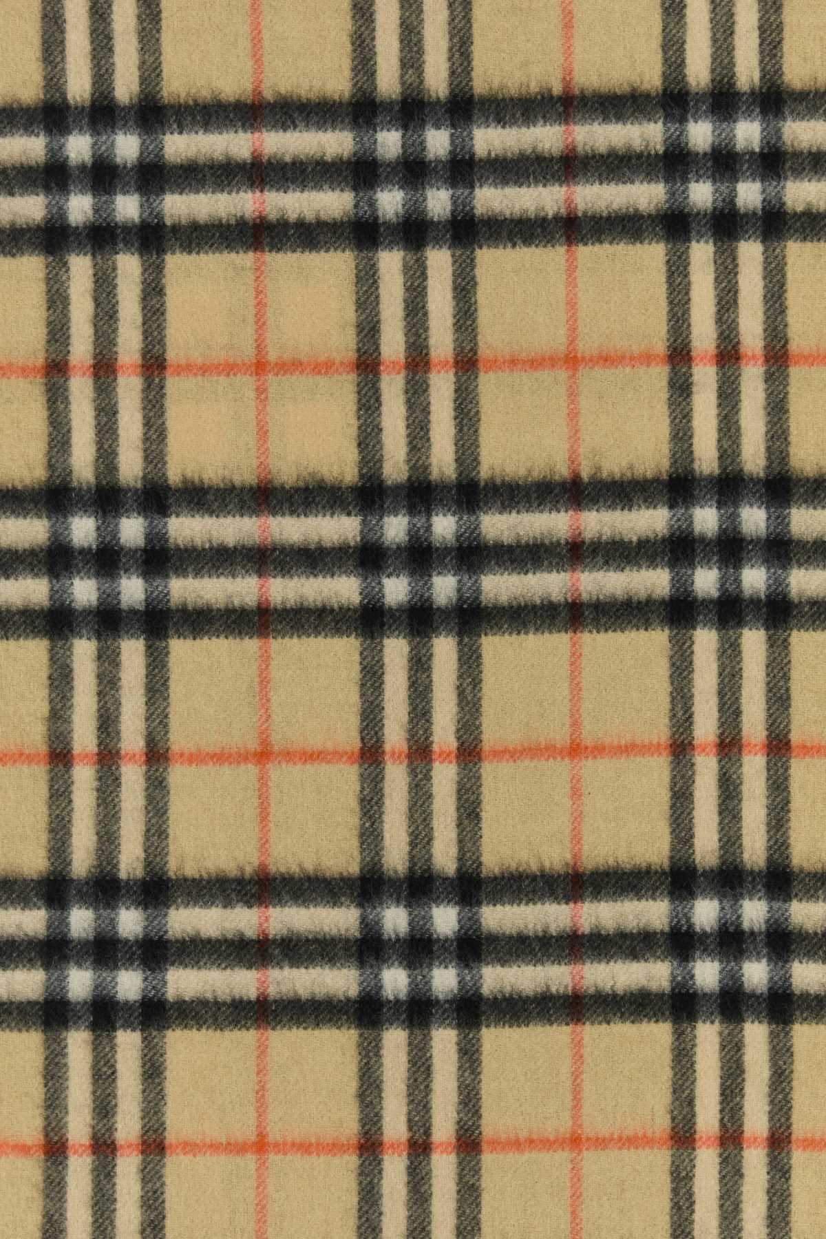 Burberry Unisex Embroidered Cashmere Scarf