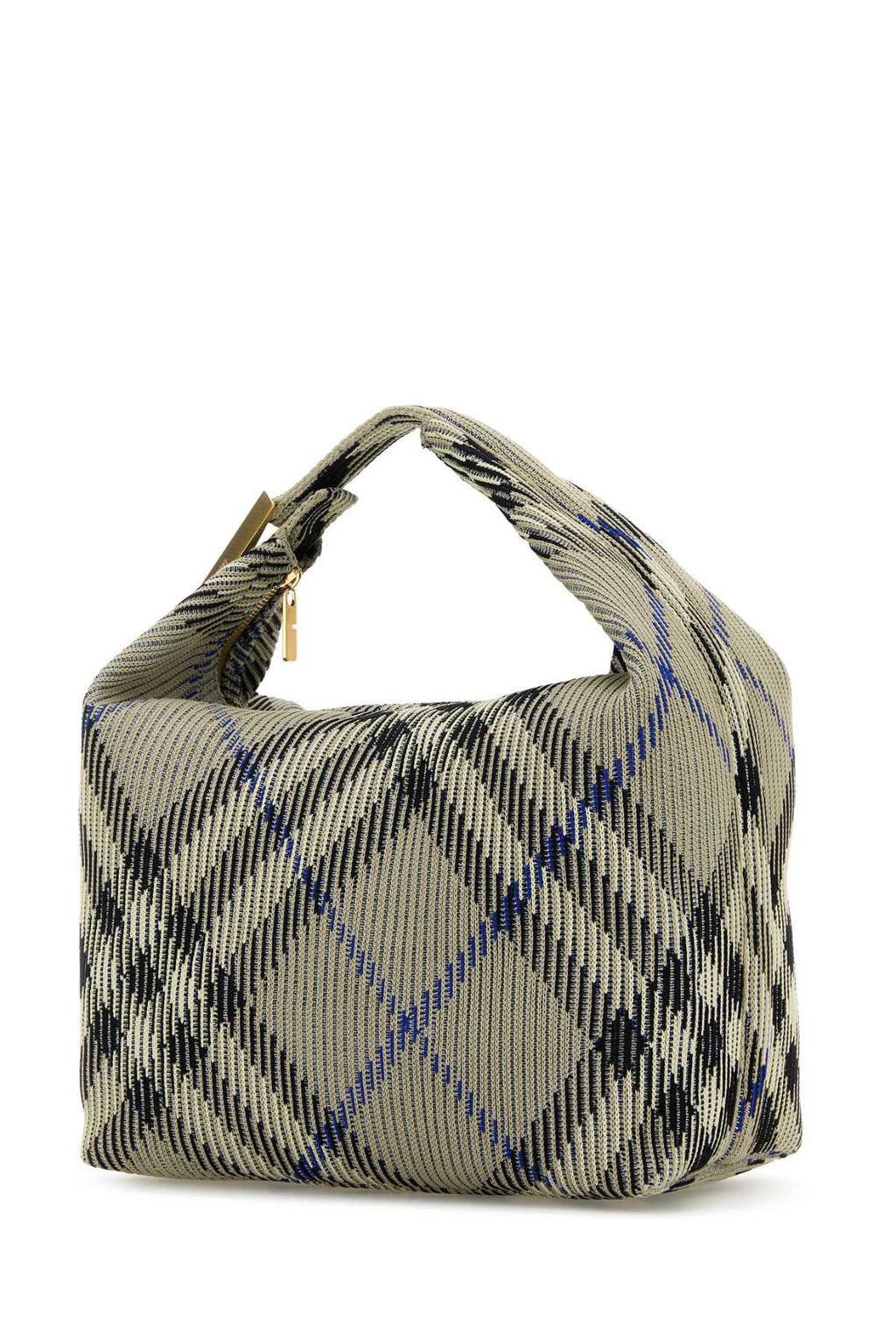 Burberry Women Embroidered Nylon Medium Peg Handbag