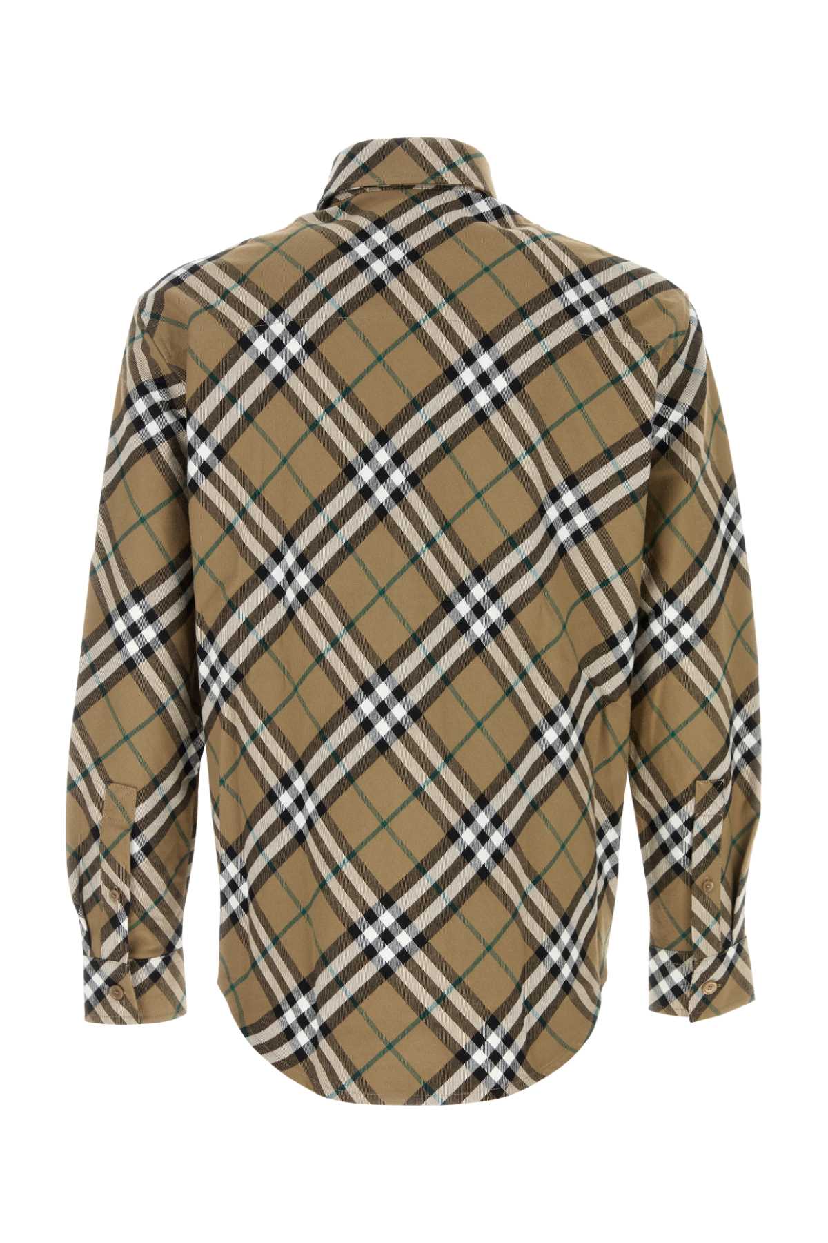 Burberry Men Embroidered Oxford Shirt