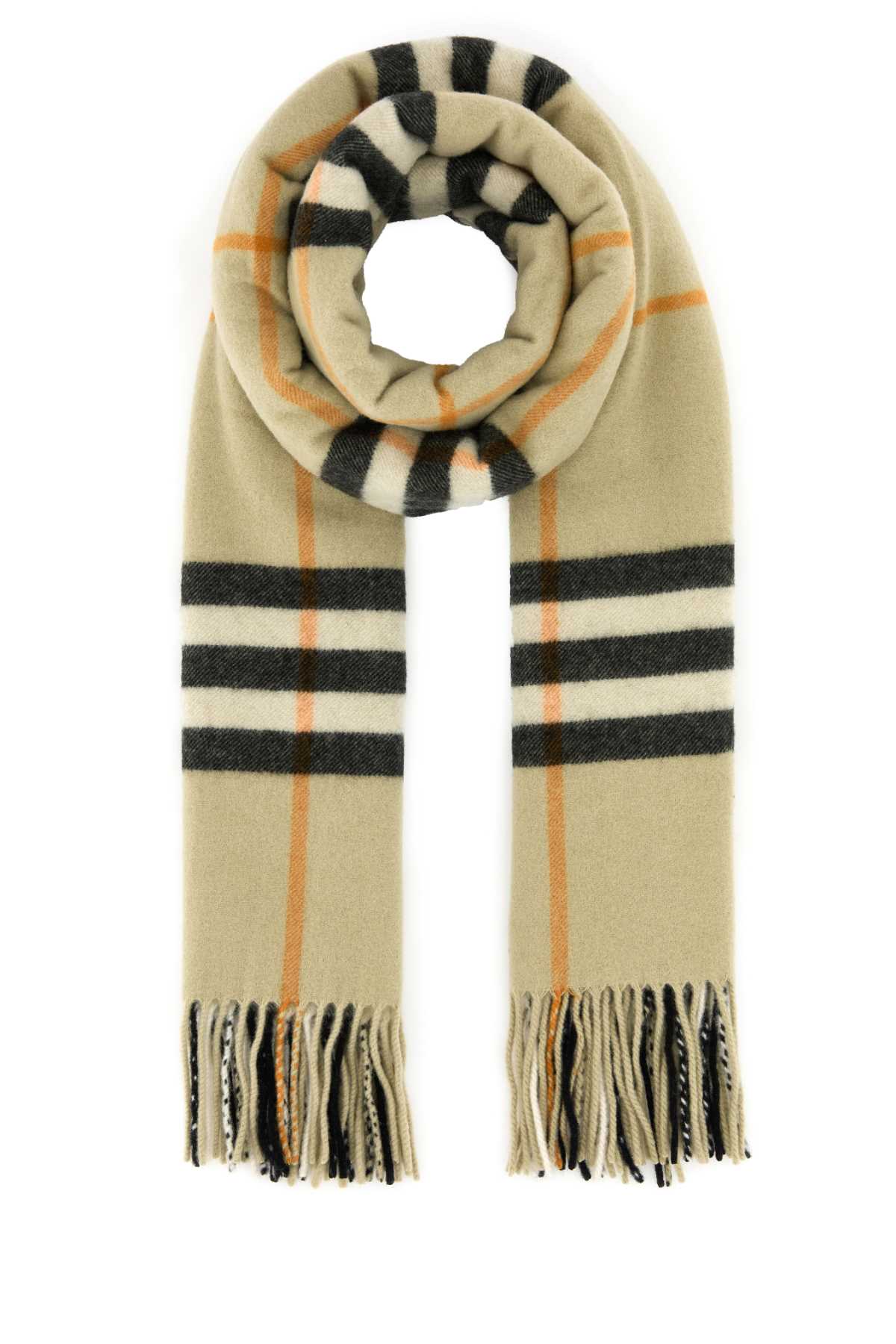 Burberry Unisex Embroidered Cashmere Scarf