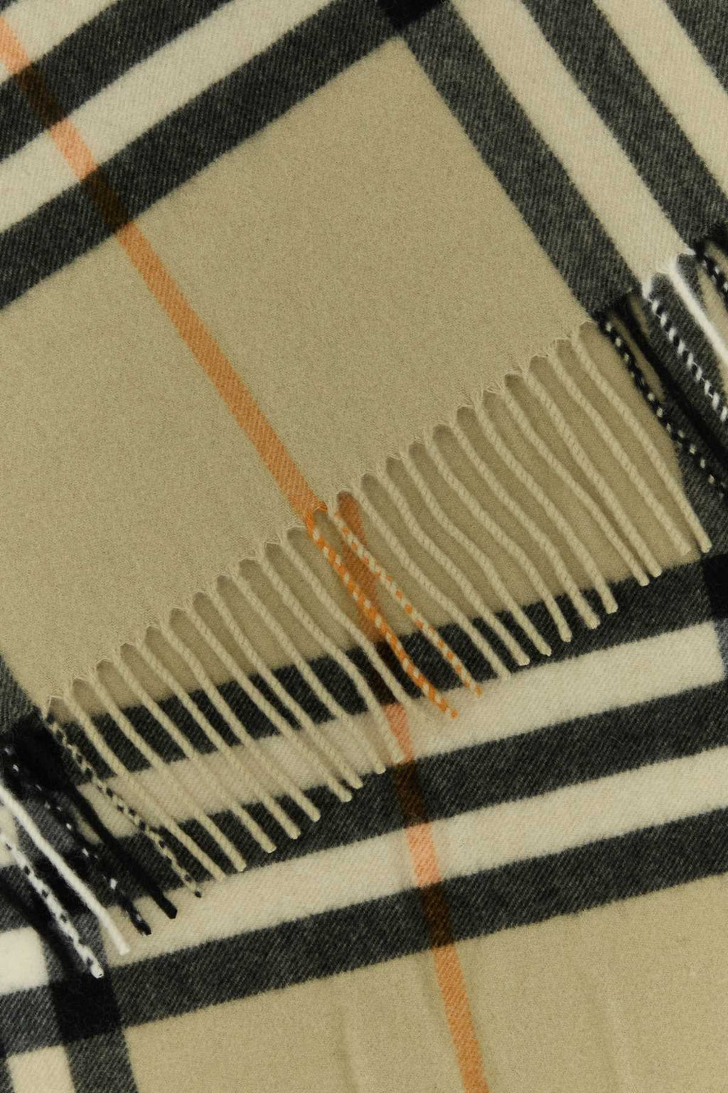 Burberry Unisex Embroidered Cashmere Scarf