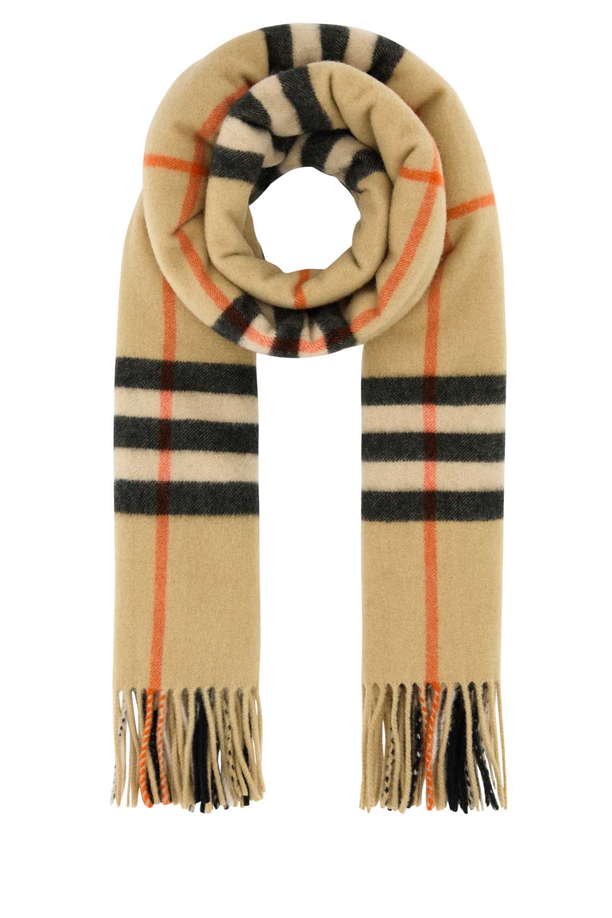 Burberry Unisex Embroidered Cashmere Scarf