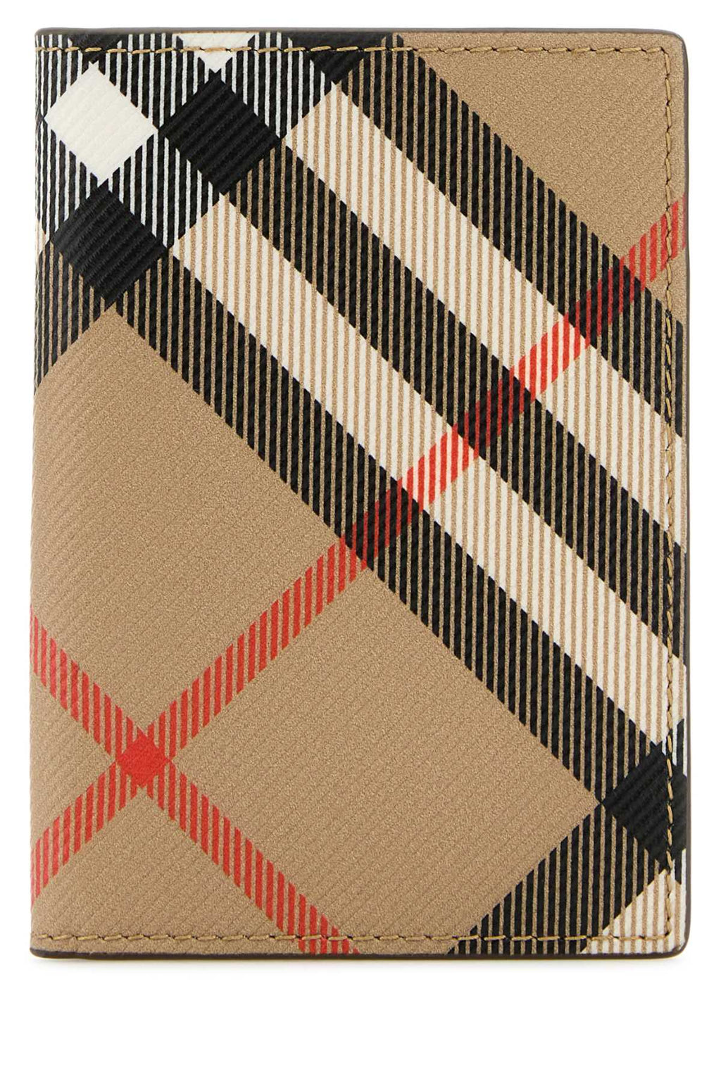 Burberry Men Printed E-Canvas Card Holder