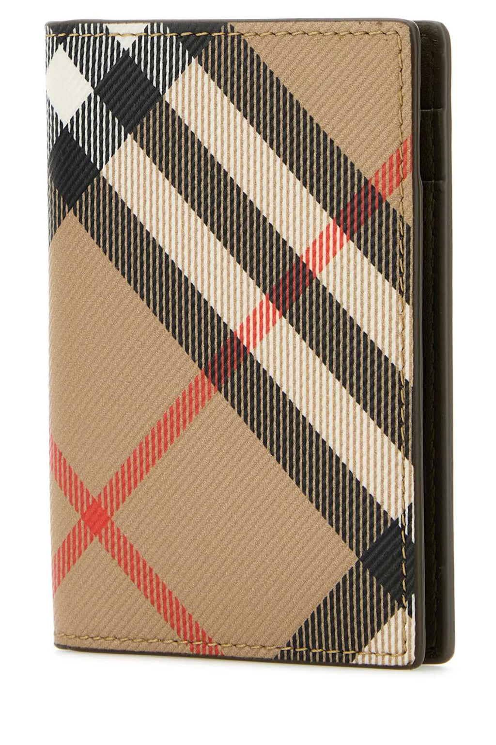 Burberry Men Printed E-Canvas Card Holder
