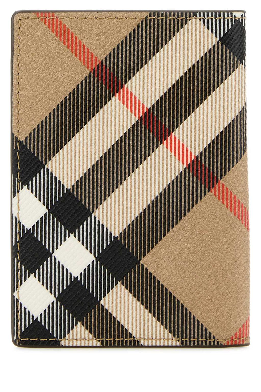 Burberry Men Printed E-Canvas Card Holder