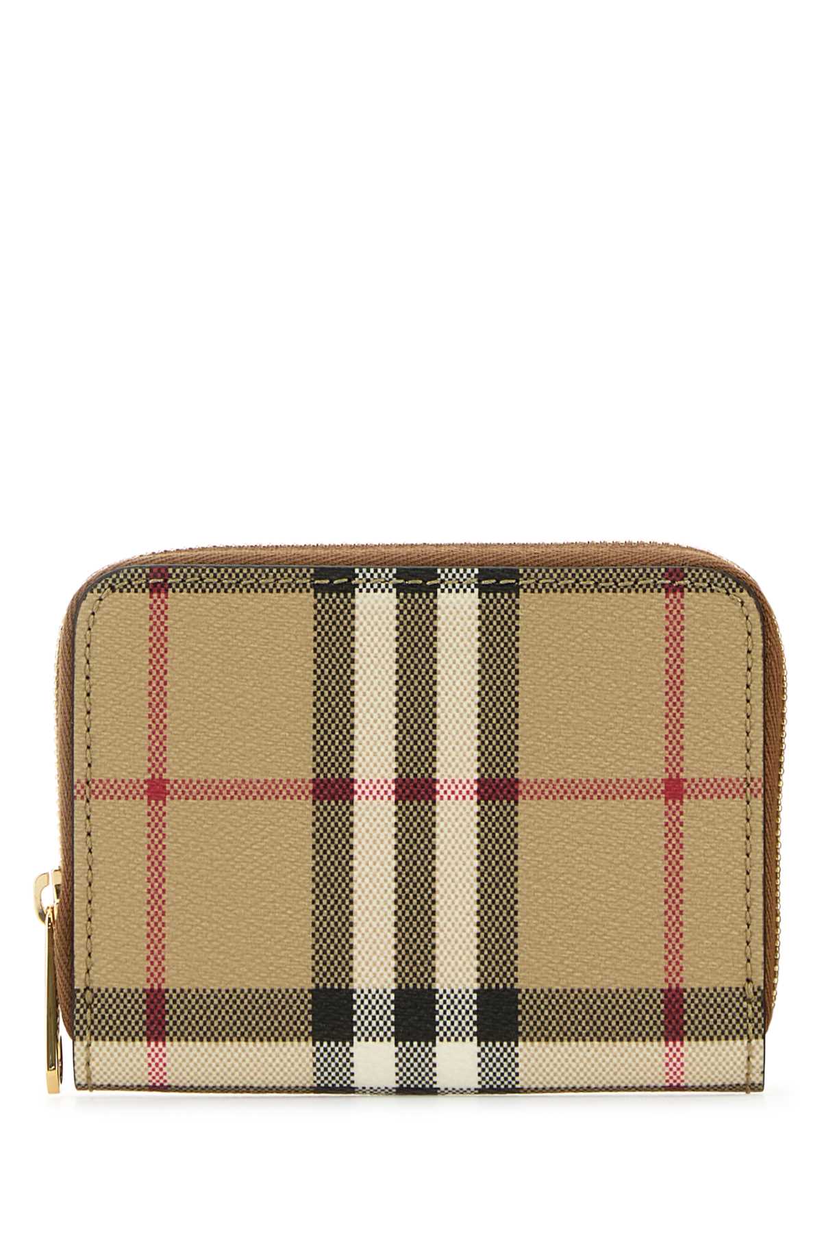 Burberry Women Printed Canvas Wallet