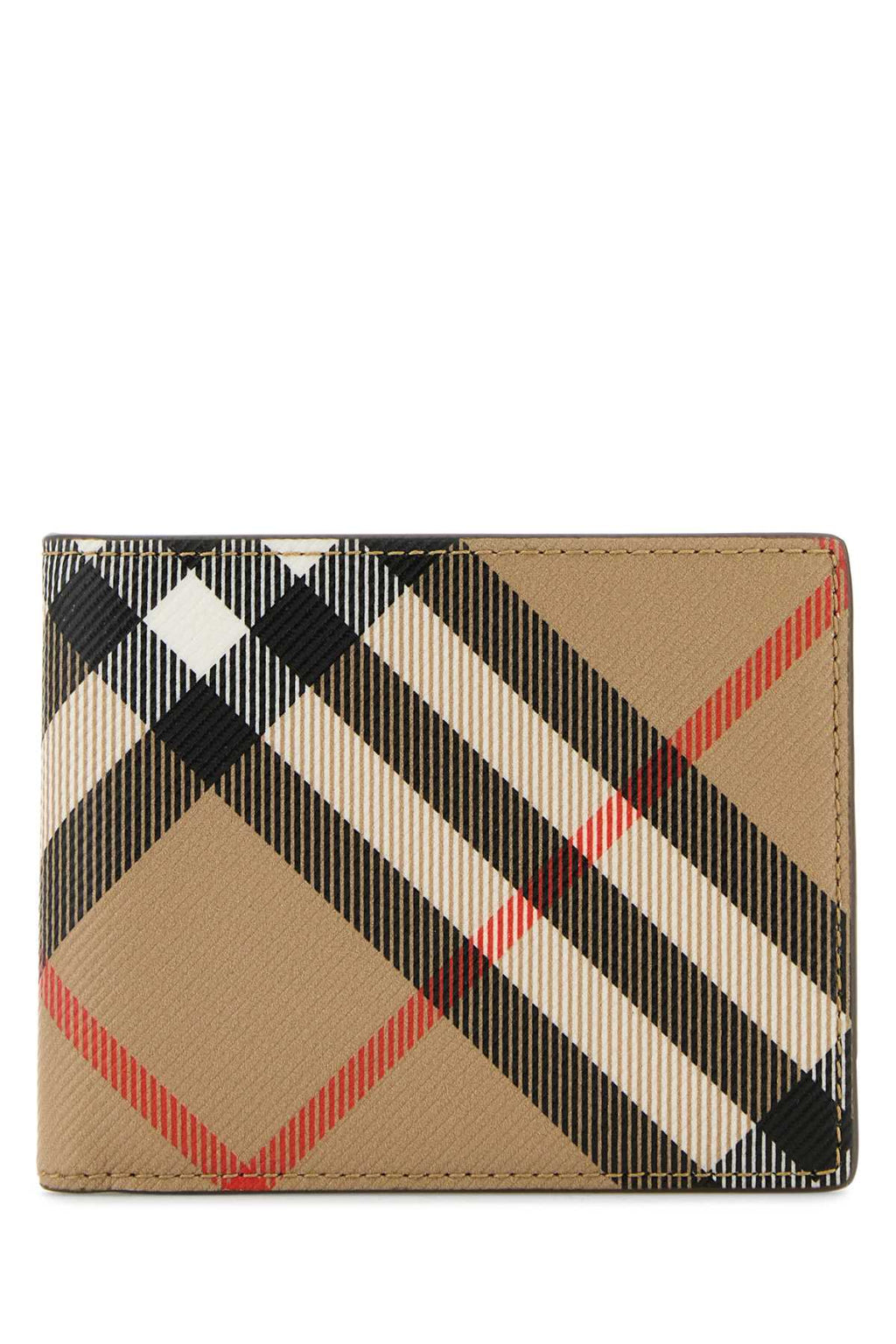Burberry Men Printed E-Canvas Wallet